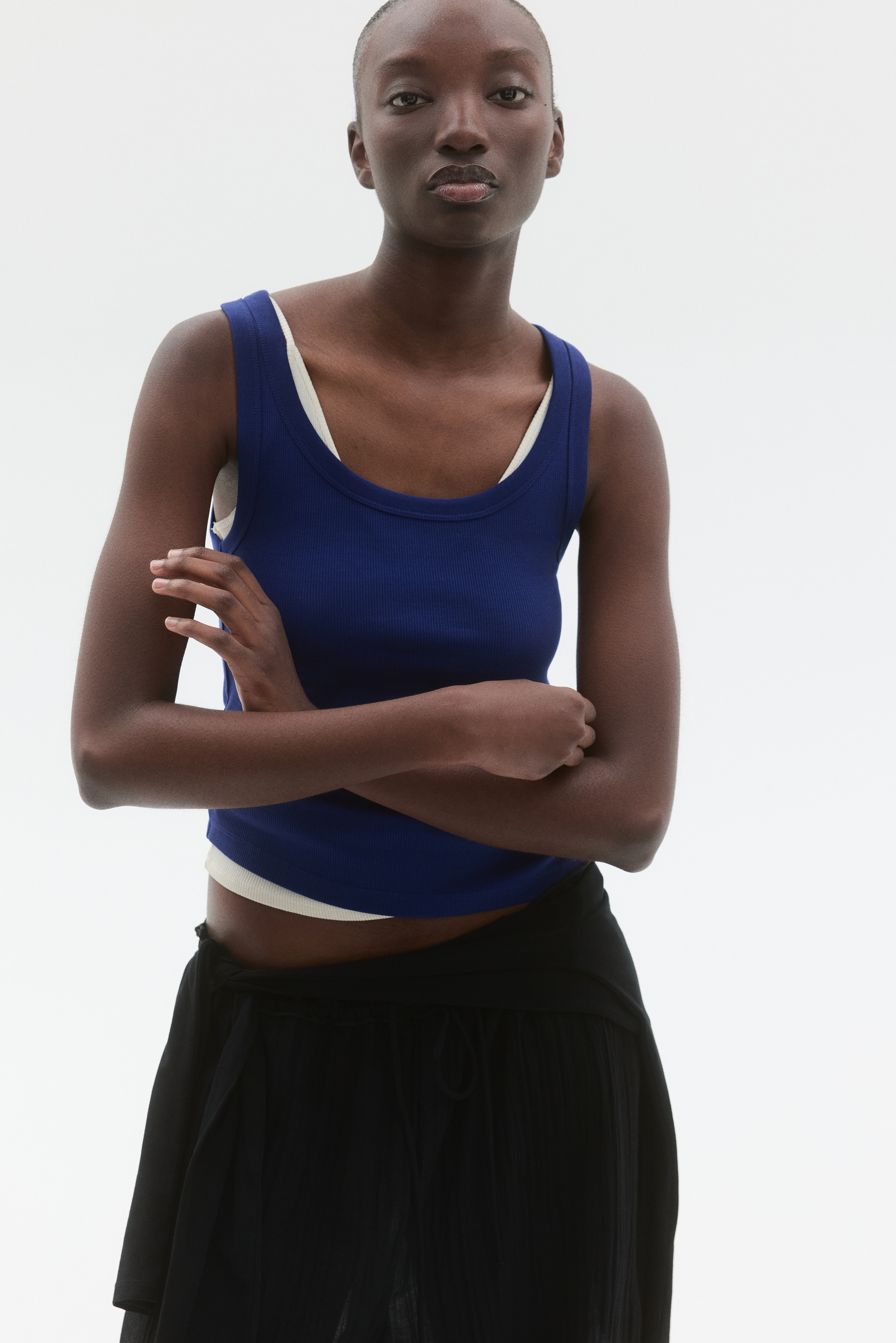 レディース タンクトップ・ノースリーブ | H&M JP