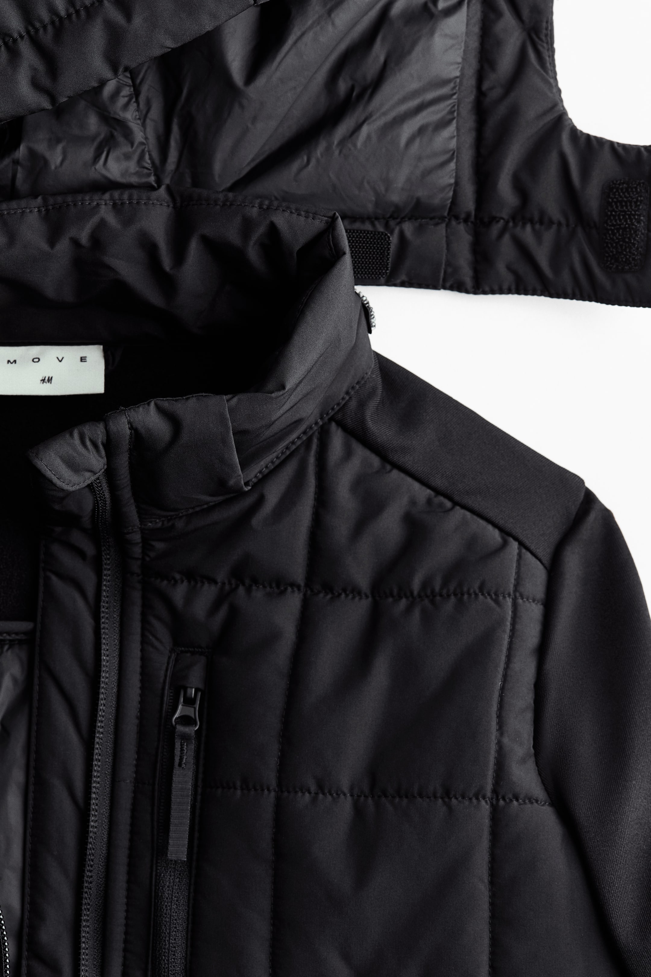Детские куртки H&M Padded Hybrid Jacket with ThermoMove™ — фото 9