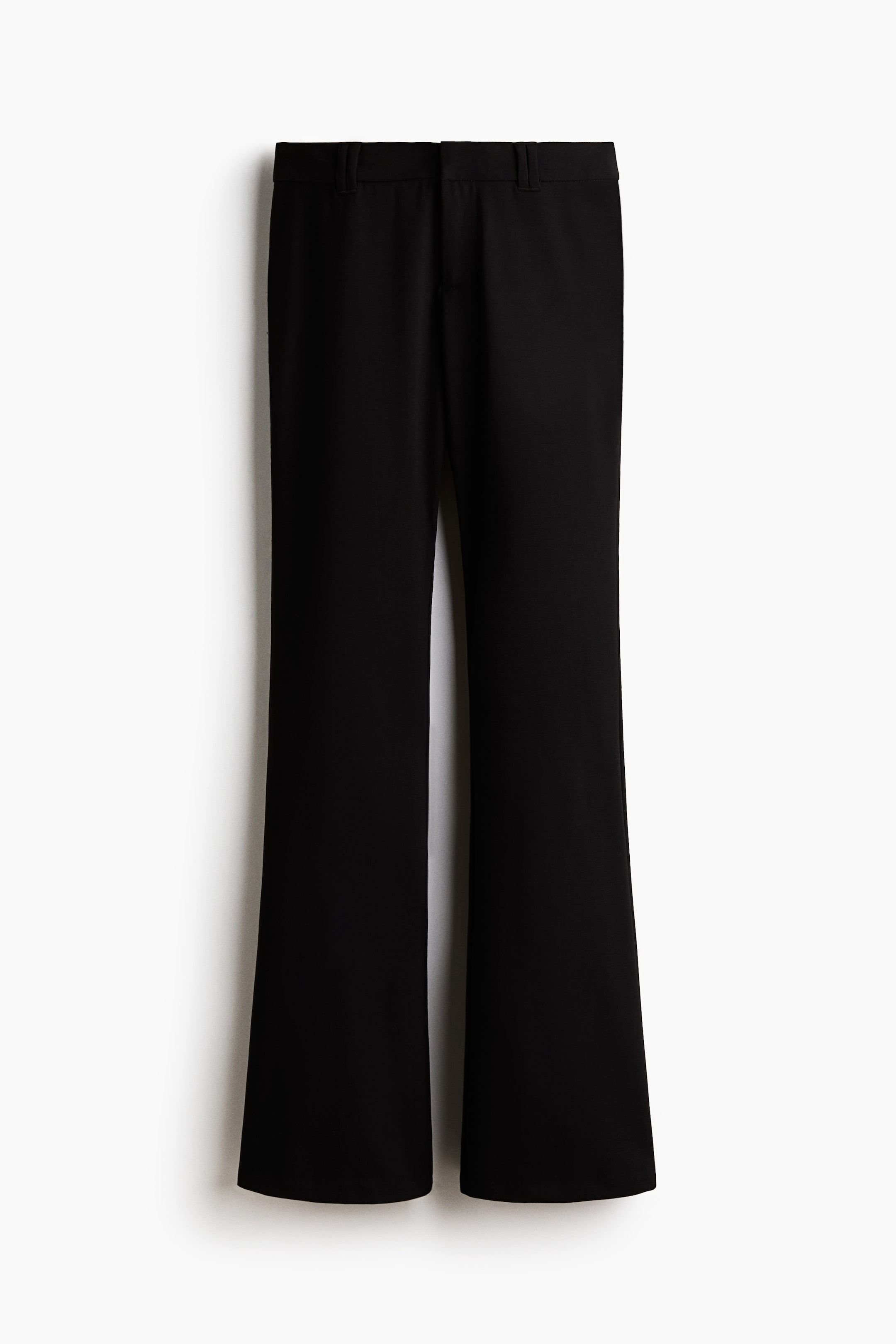 이미지 확대 보기: Flared tailored trousers - 블랙 - 여성 | H&M KR 4
