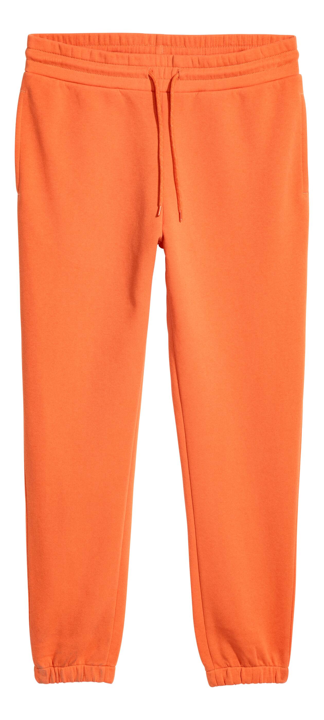 Jogger Pants Orange Sweatpants And Sweatshirts NWT Lacoste Men's