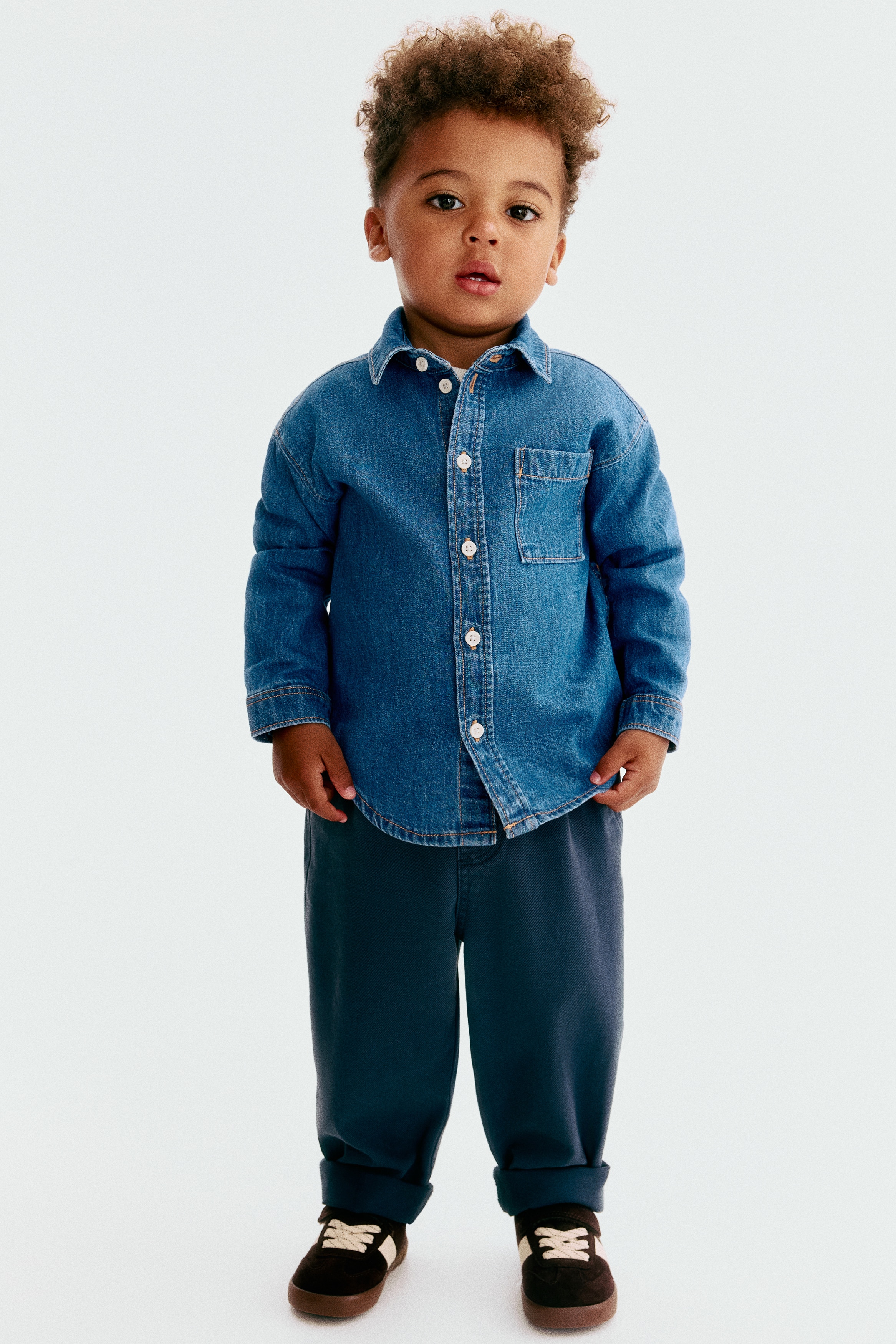 Denim shirt - Denim blue