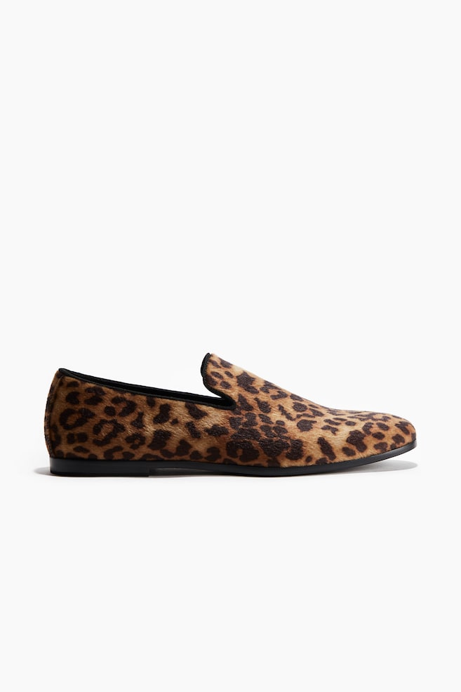 Loafer - Beige/Leopardenprint - 1