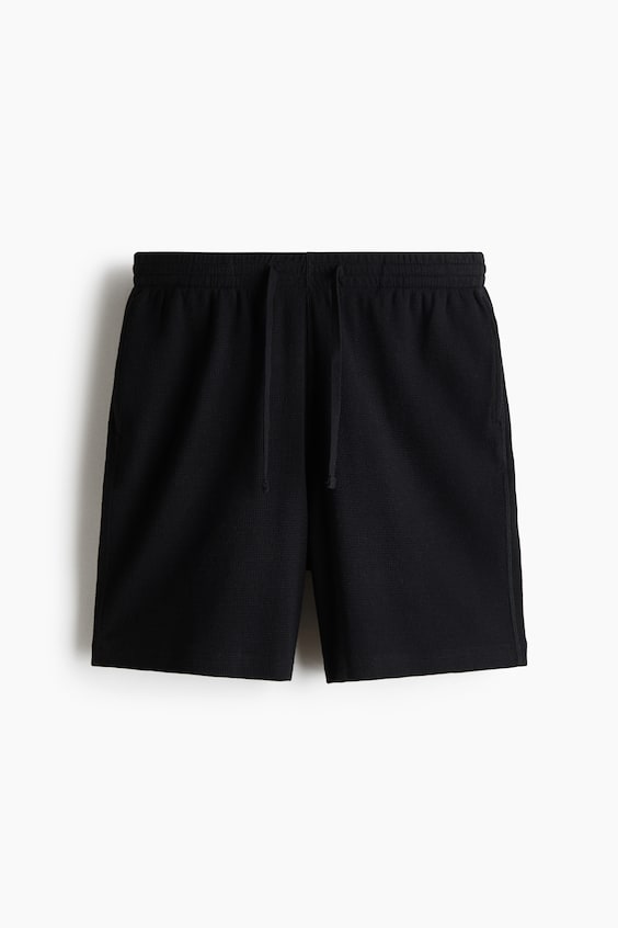 Мужские шорты H&M Relaxed-Fit Waffled Shorts