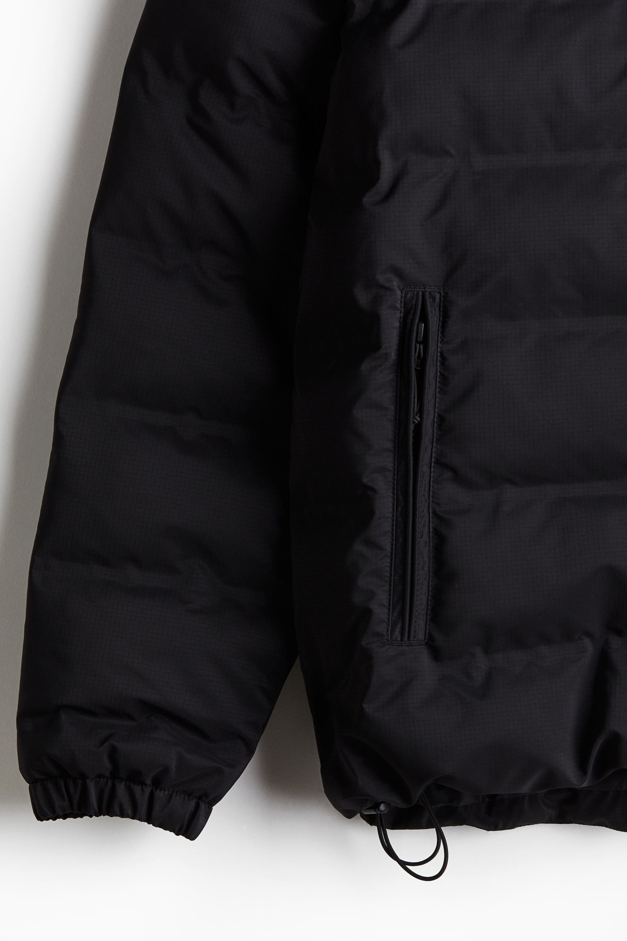 Regular Fit puffer jacket - Black - Men | H&M GB 7