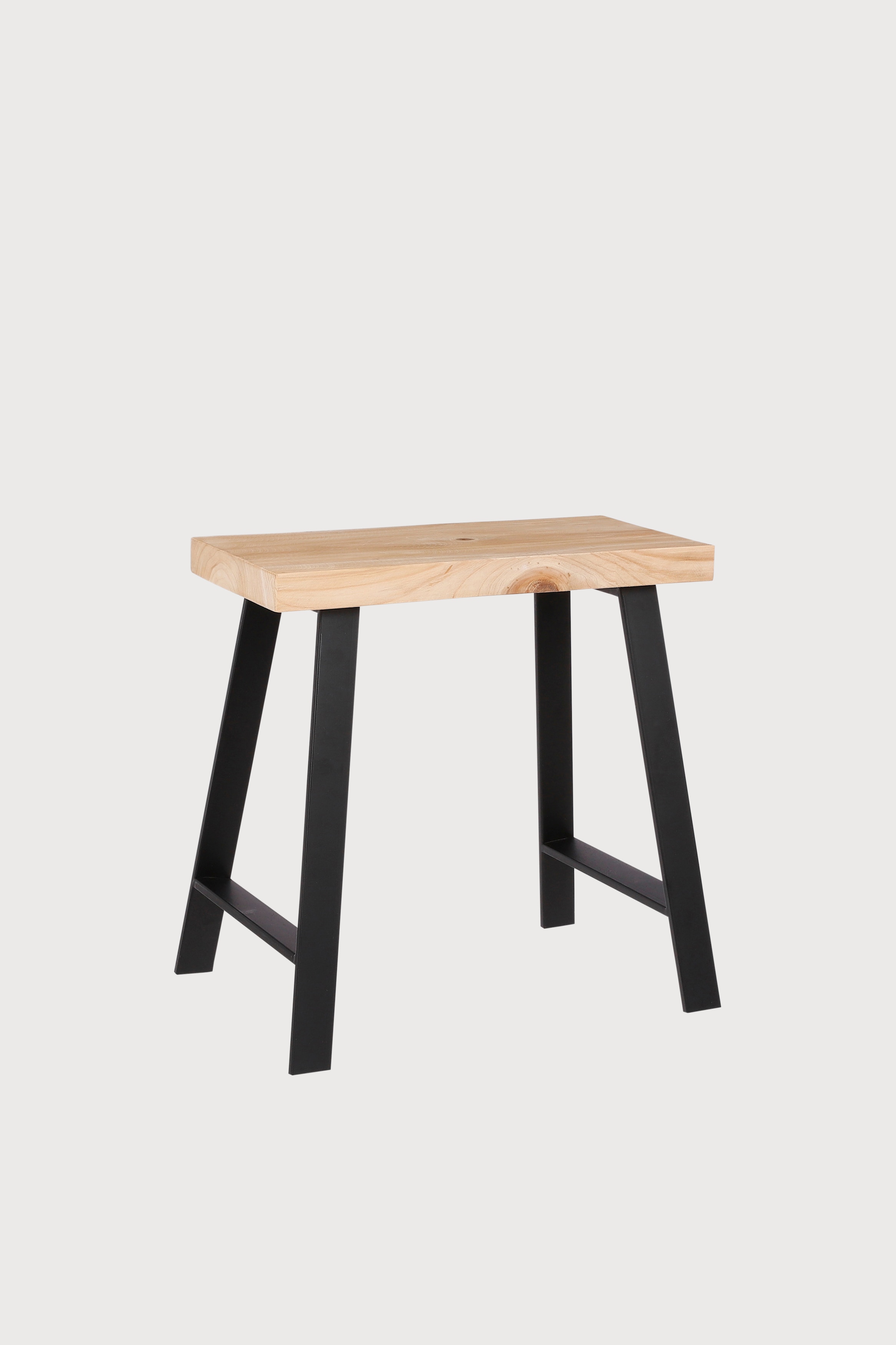 Mica Decorations - Tabouret en bois - Marron Clair