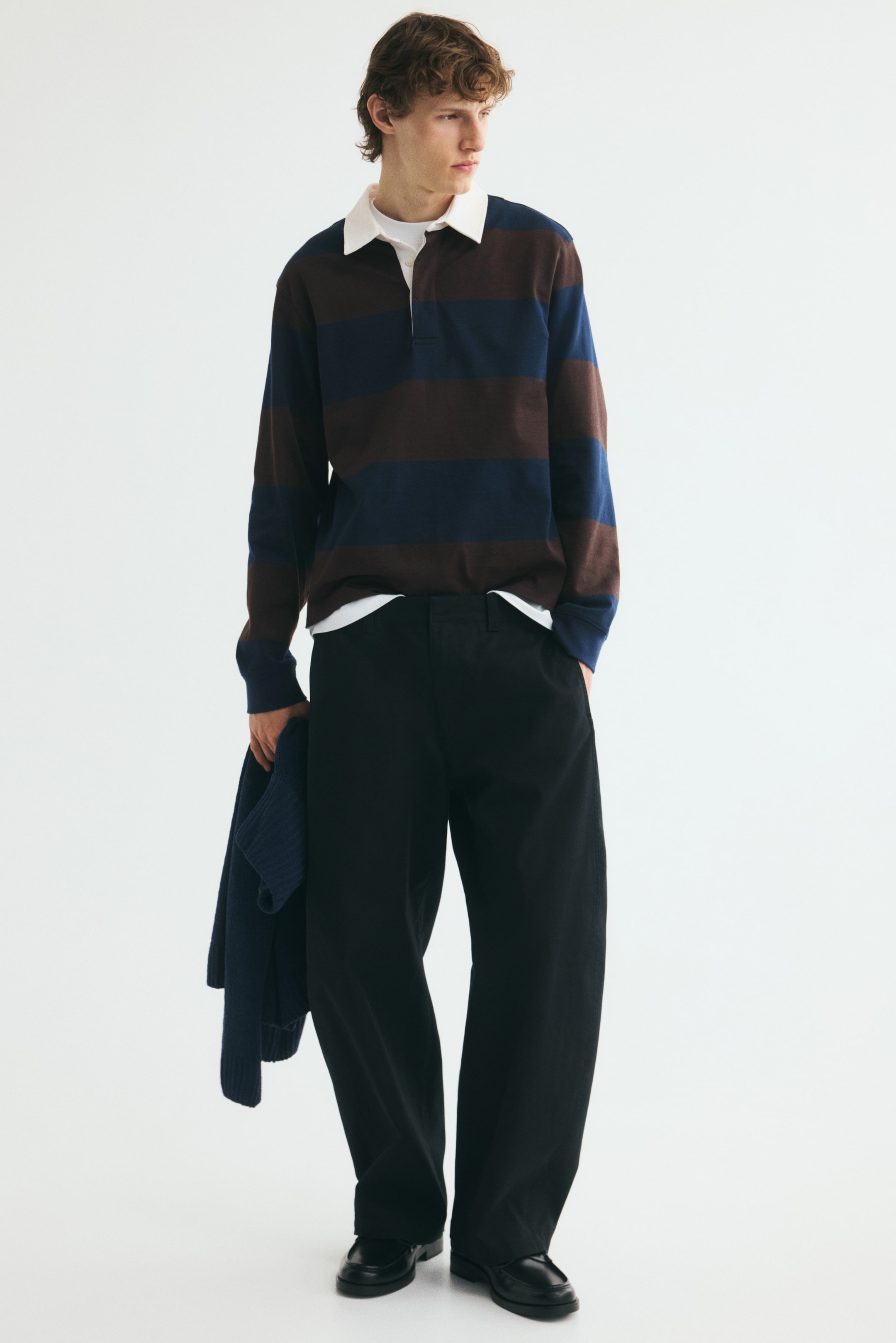 Regular-Fit Cotton Rugby Shirt