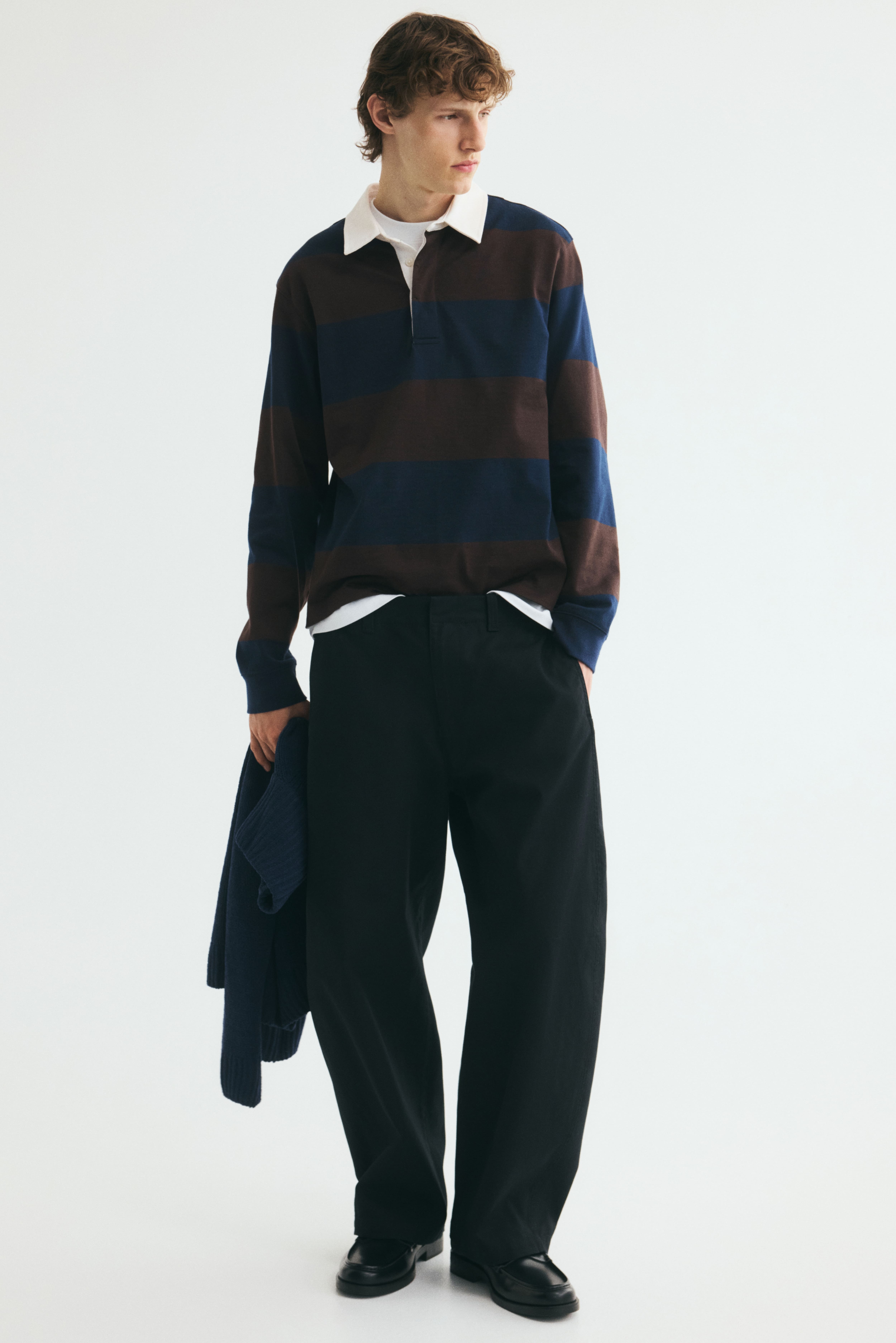 Regular-Fit Cotton Rugby Shirt