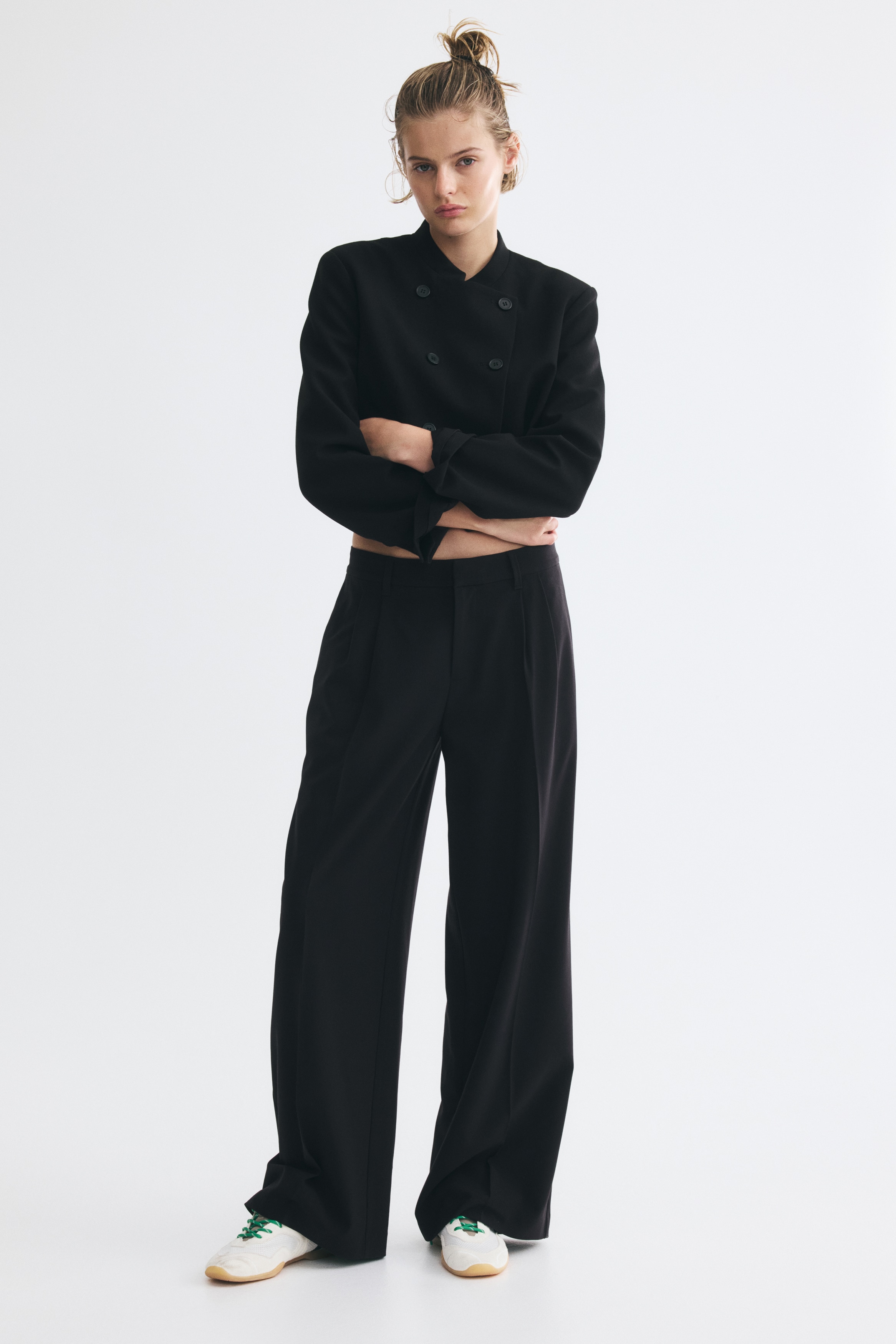 Pantalón sastre amplioAuxiliar