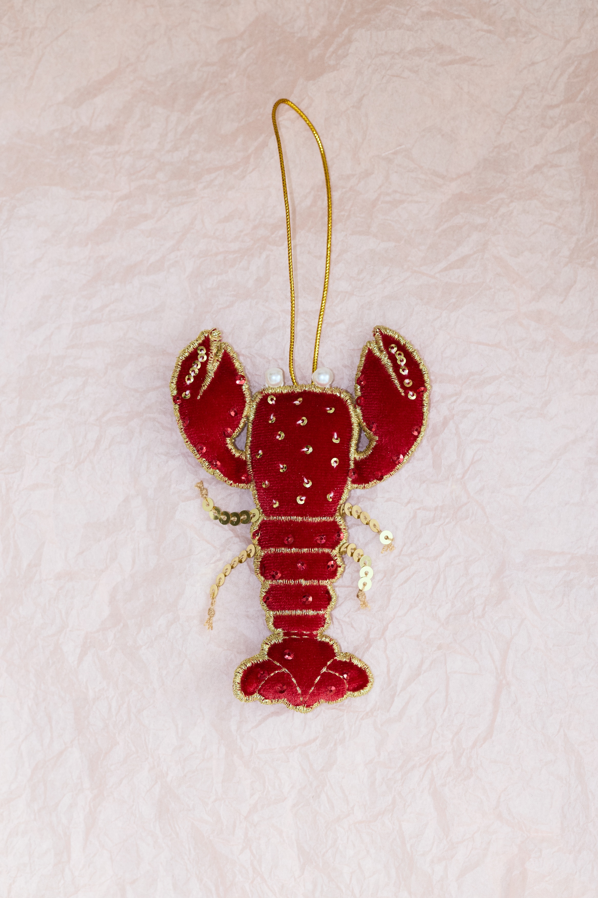 Décoration embellie pour sapin de Noël - Rouge/homard/Rouge/voiture/Argenté/nœud/Doré/ananas/Rouge/bonbon/Vert/bonbon/Rouge/nœud/Argenté/palourde/Blanc/étoile