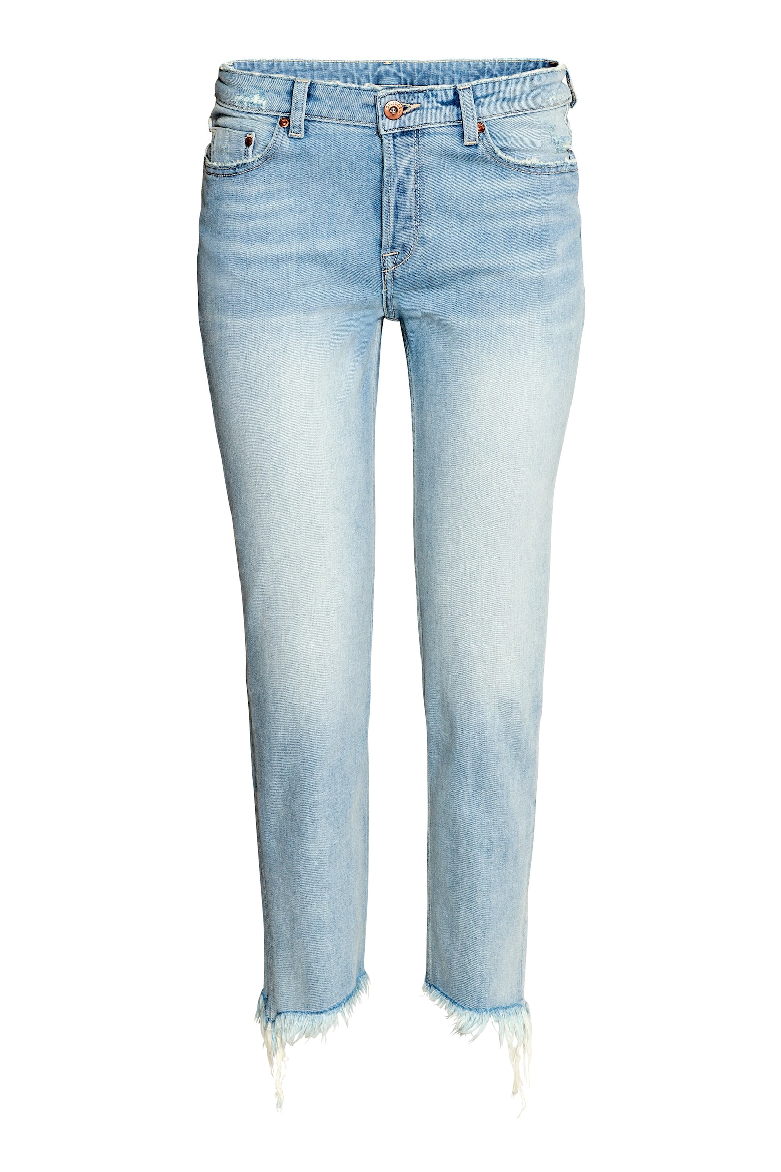 Straight Cropped Jeans