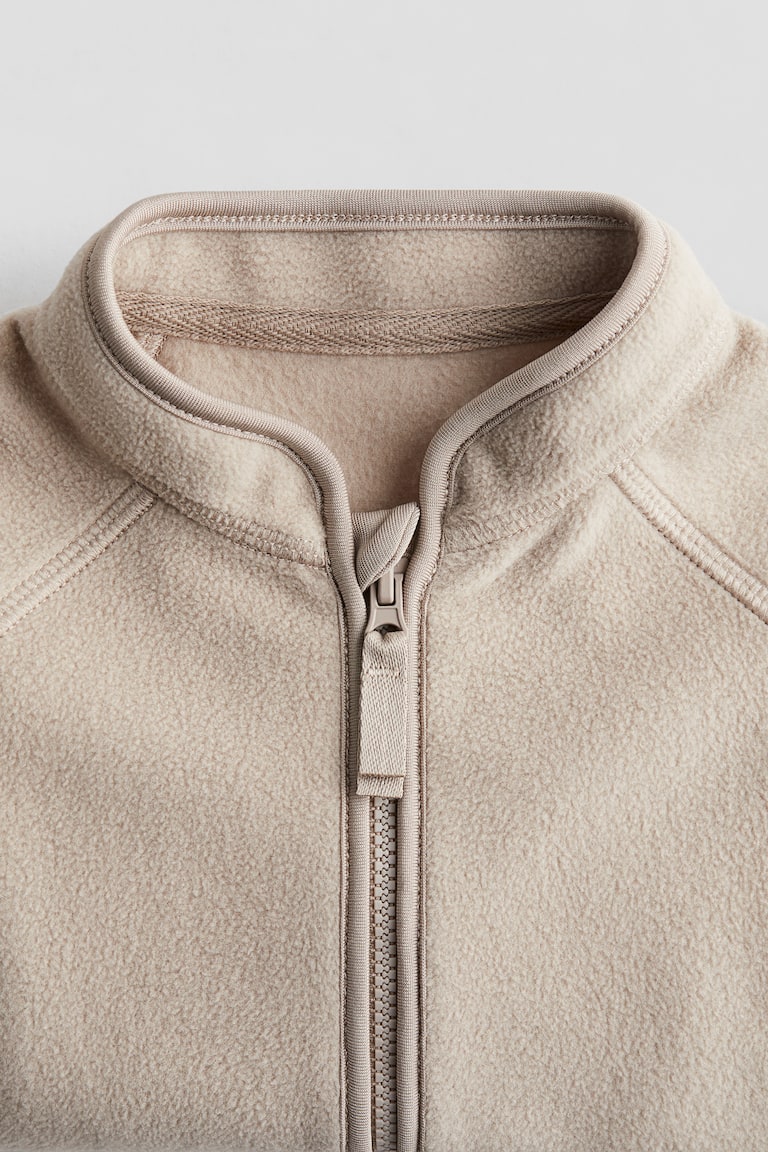 Fleece jacket Light beige Kids H&M GB
