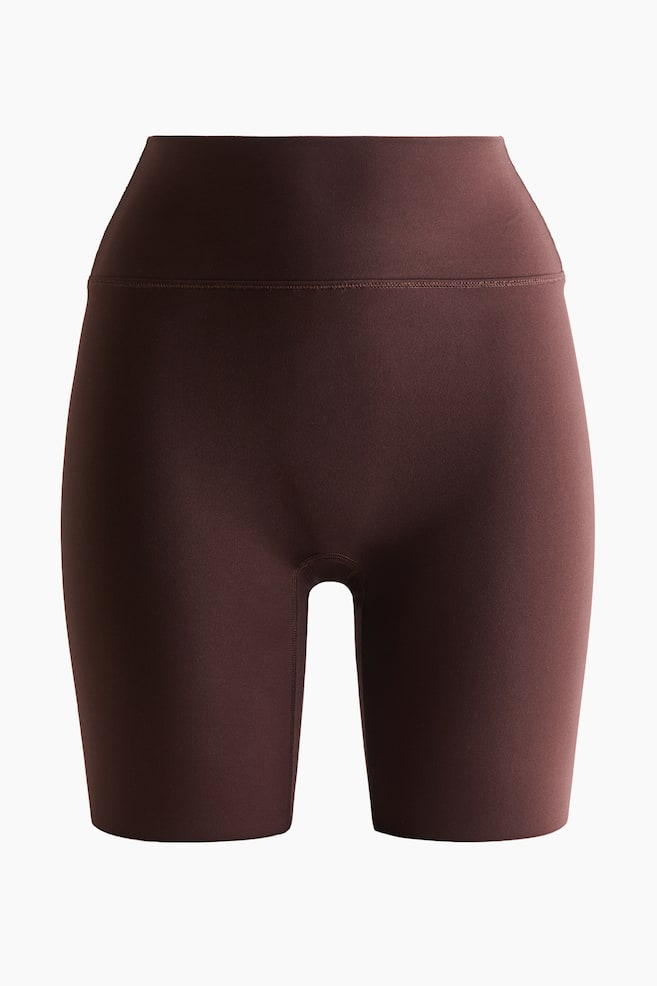 Biking Shorts with SoftMove™ - Warm brown/Navy blue/Black/Dark heather/Plum - 1
