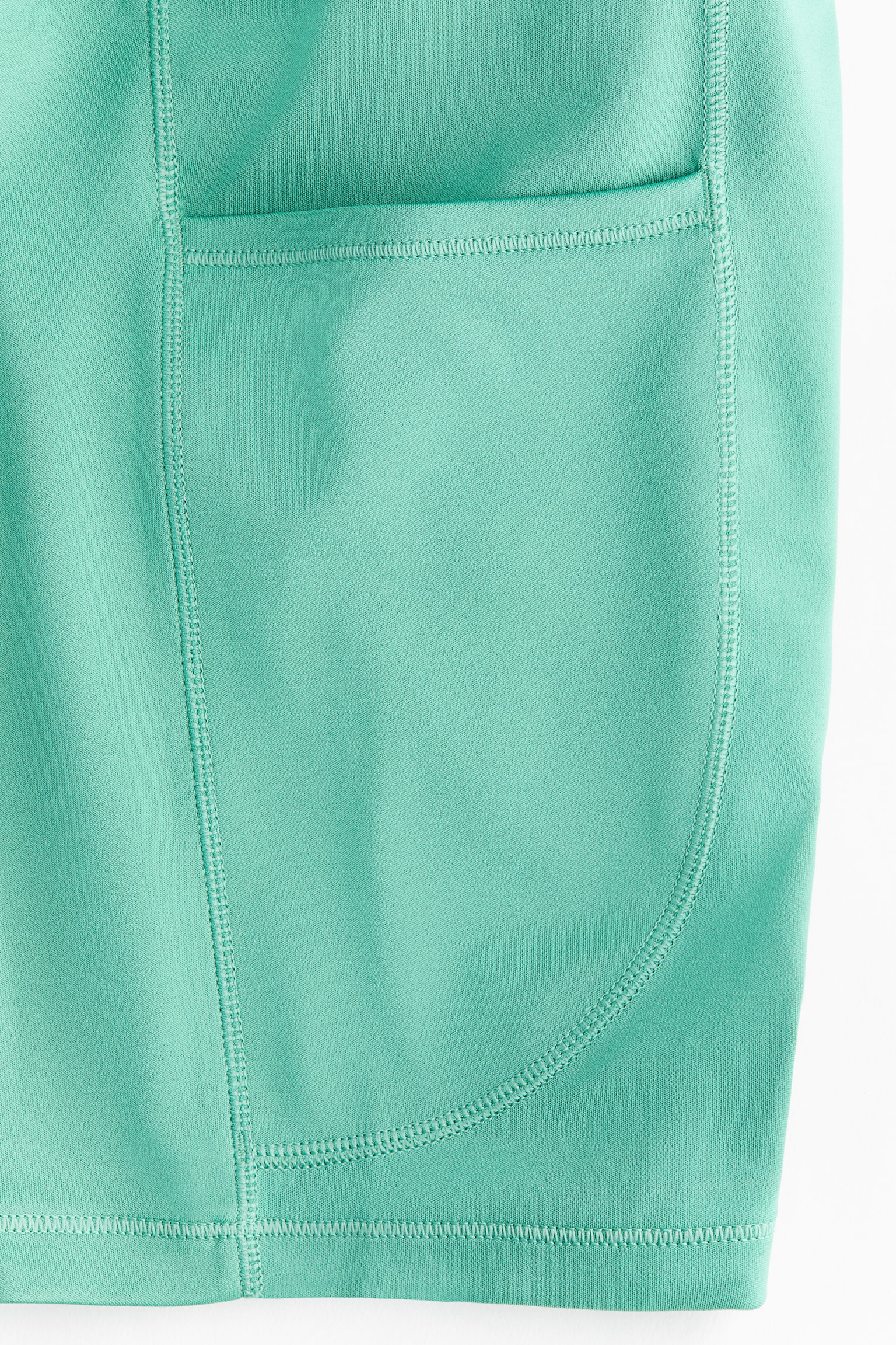 Sports cycling shorts with DryMove™-Jade green - 3
