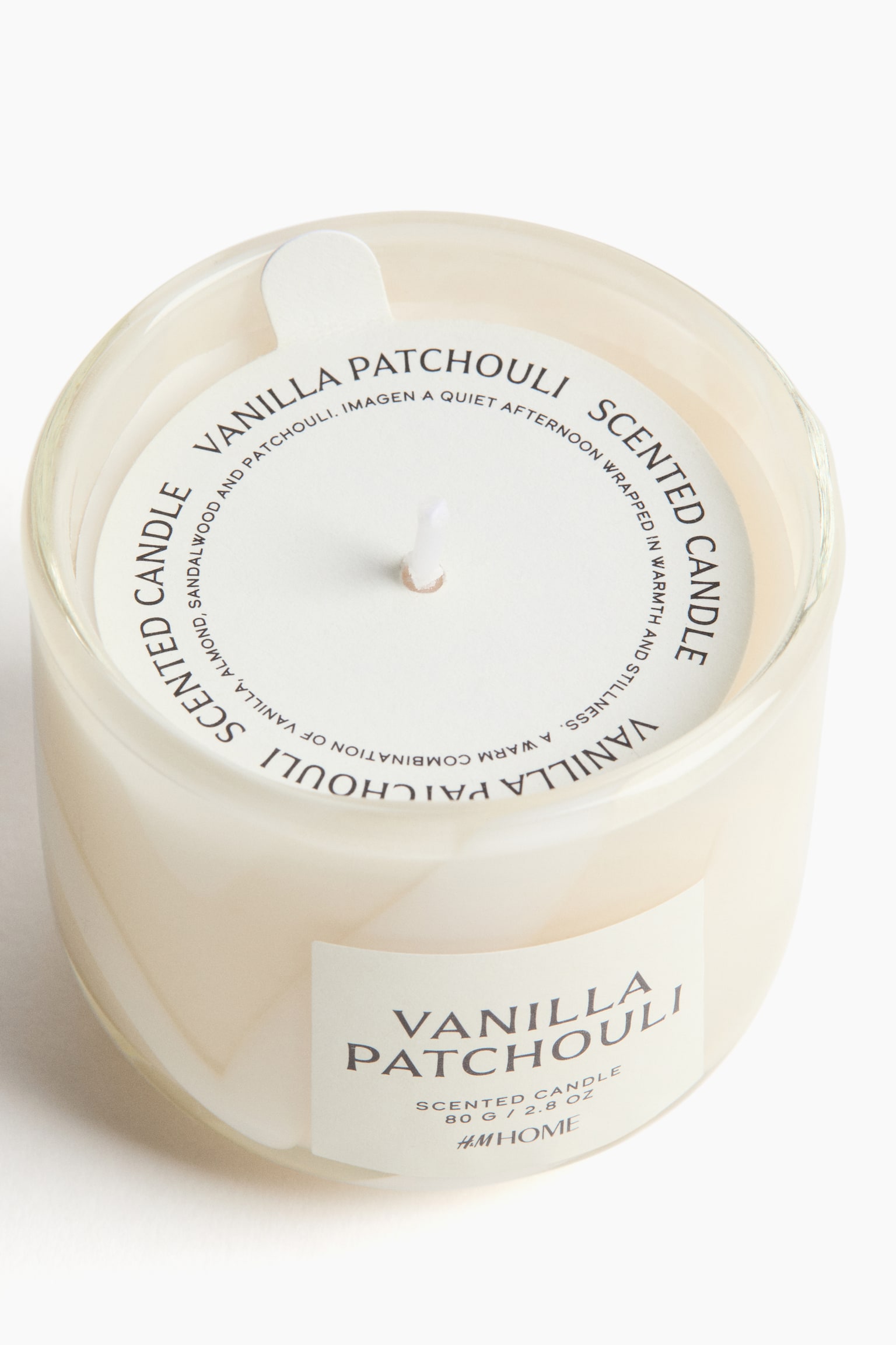 Scented candle in glass holder - Vanilla Patchouli/Papyrus Oud/Apple Blush - 4