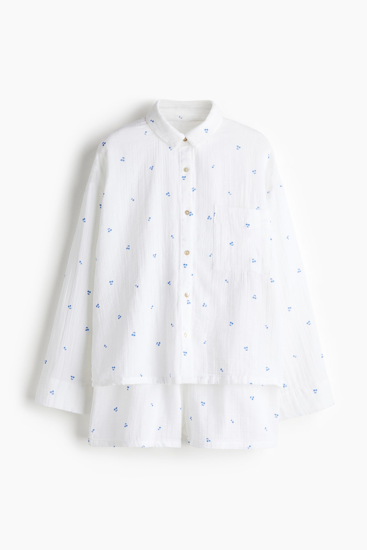 Chemise Kingsley à Fleurs Equine Couture Pour Femme (Bleu/blanc, XXXL)