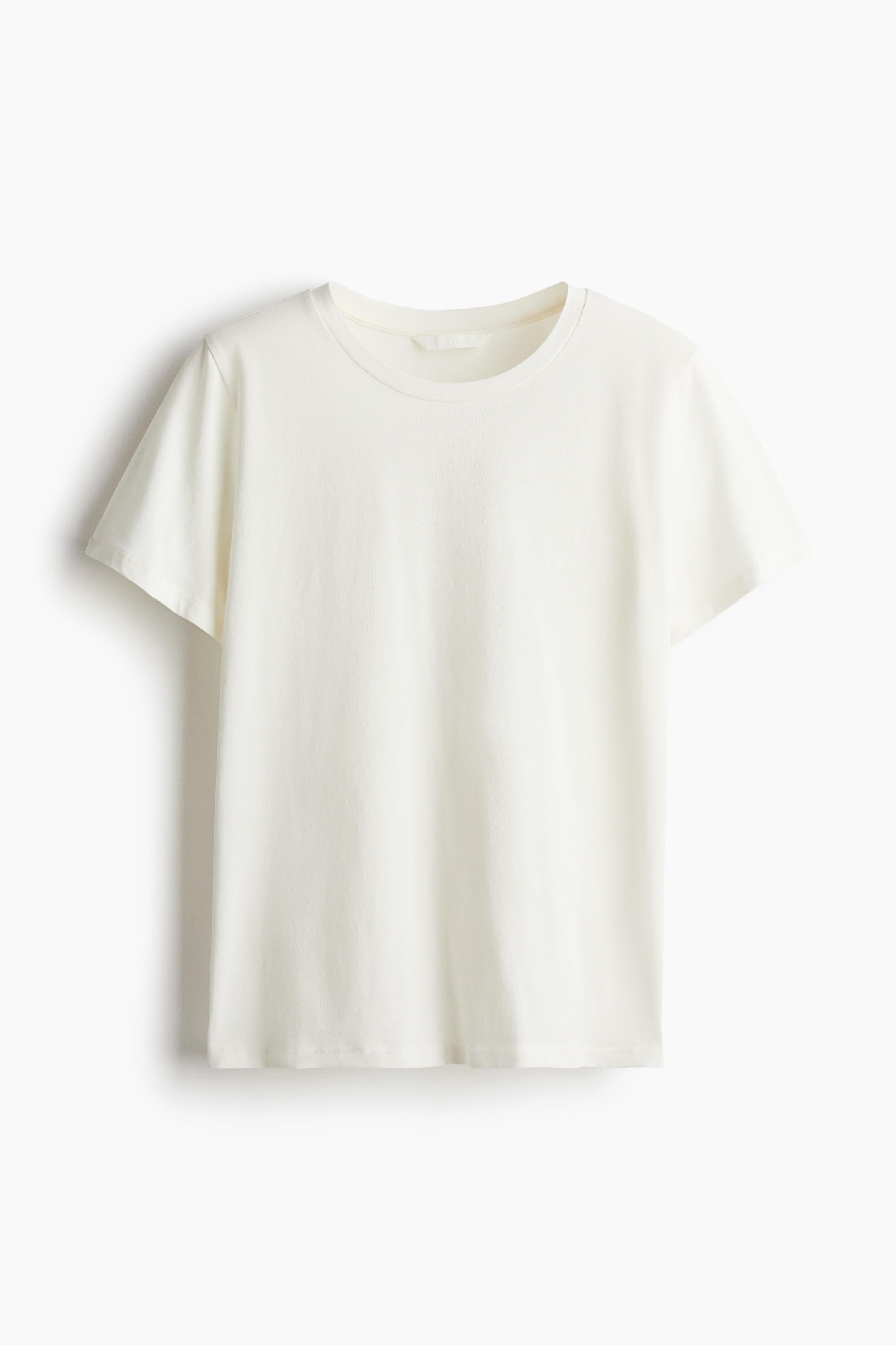 Cotton T-shirt - White/Dark dusty pink/Light yellow/Black/White/Light grey marl/Light pink/White/Navy blue striped