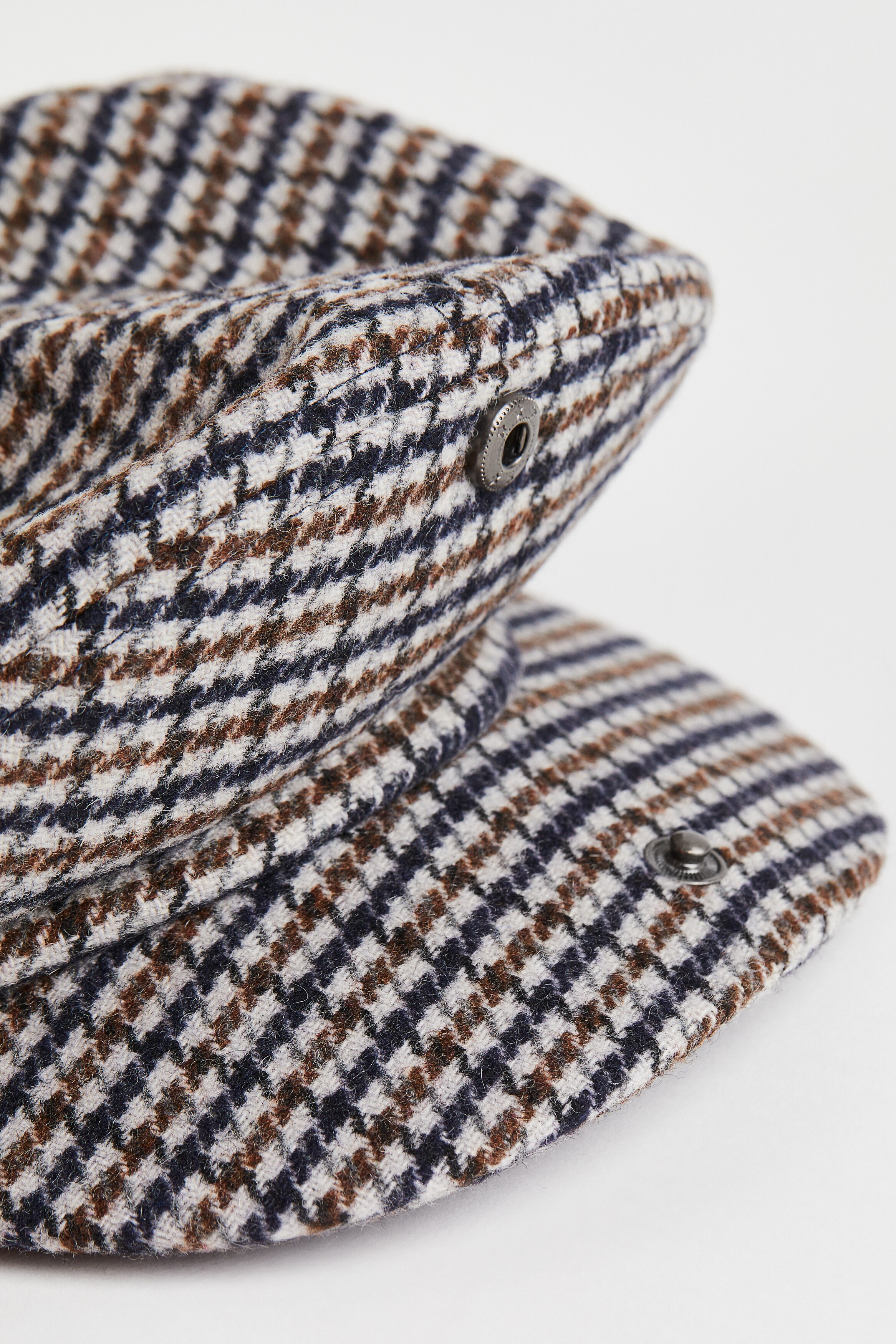 Wool-blend flat cap - Dark grey - Men | H&M MY display picture 1