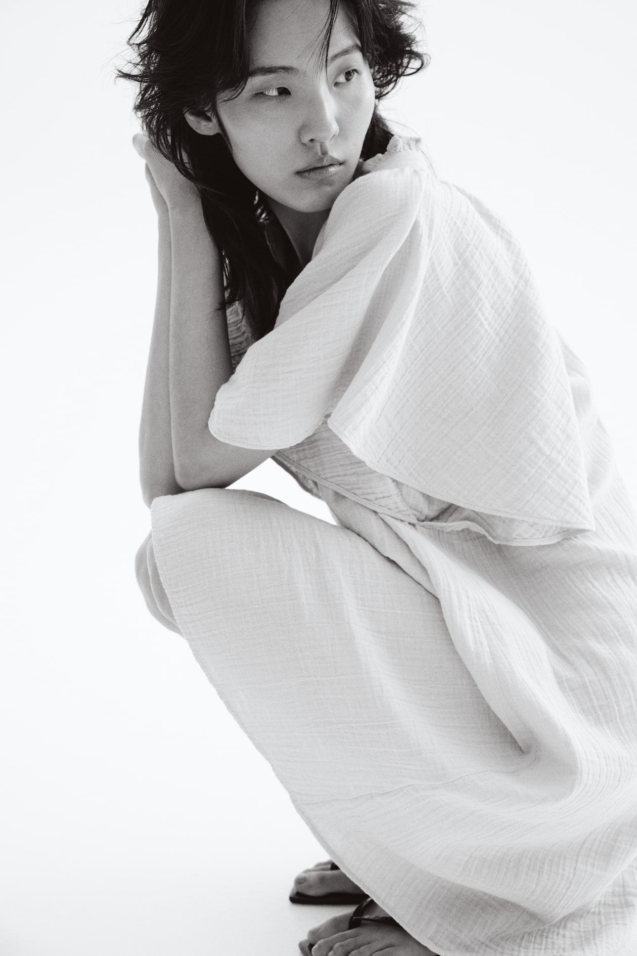 A-Line Muslin Dress - image 4