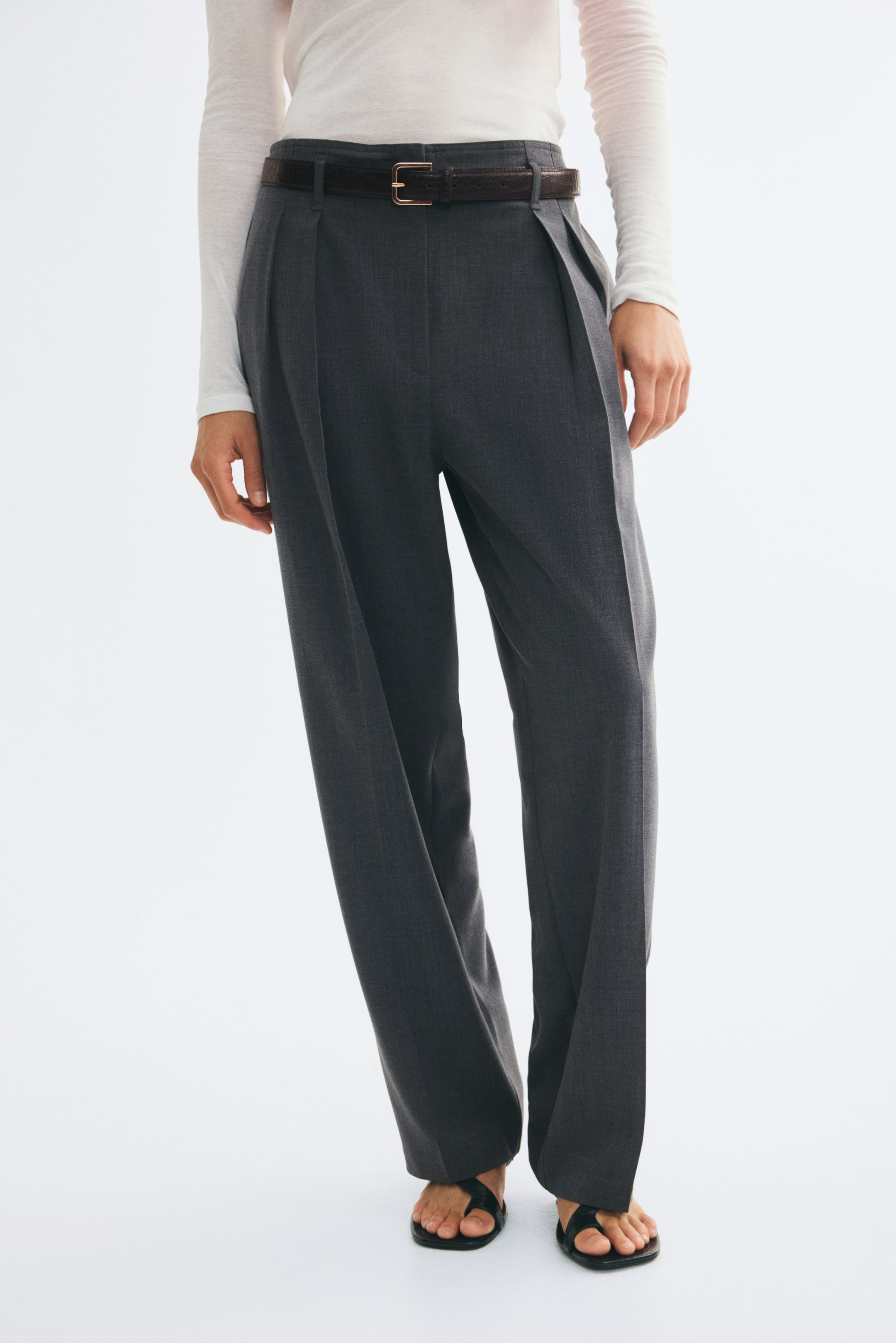 Dress Pants with Belt