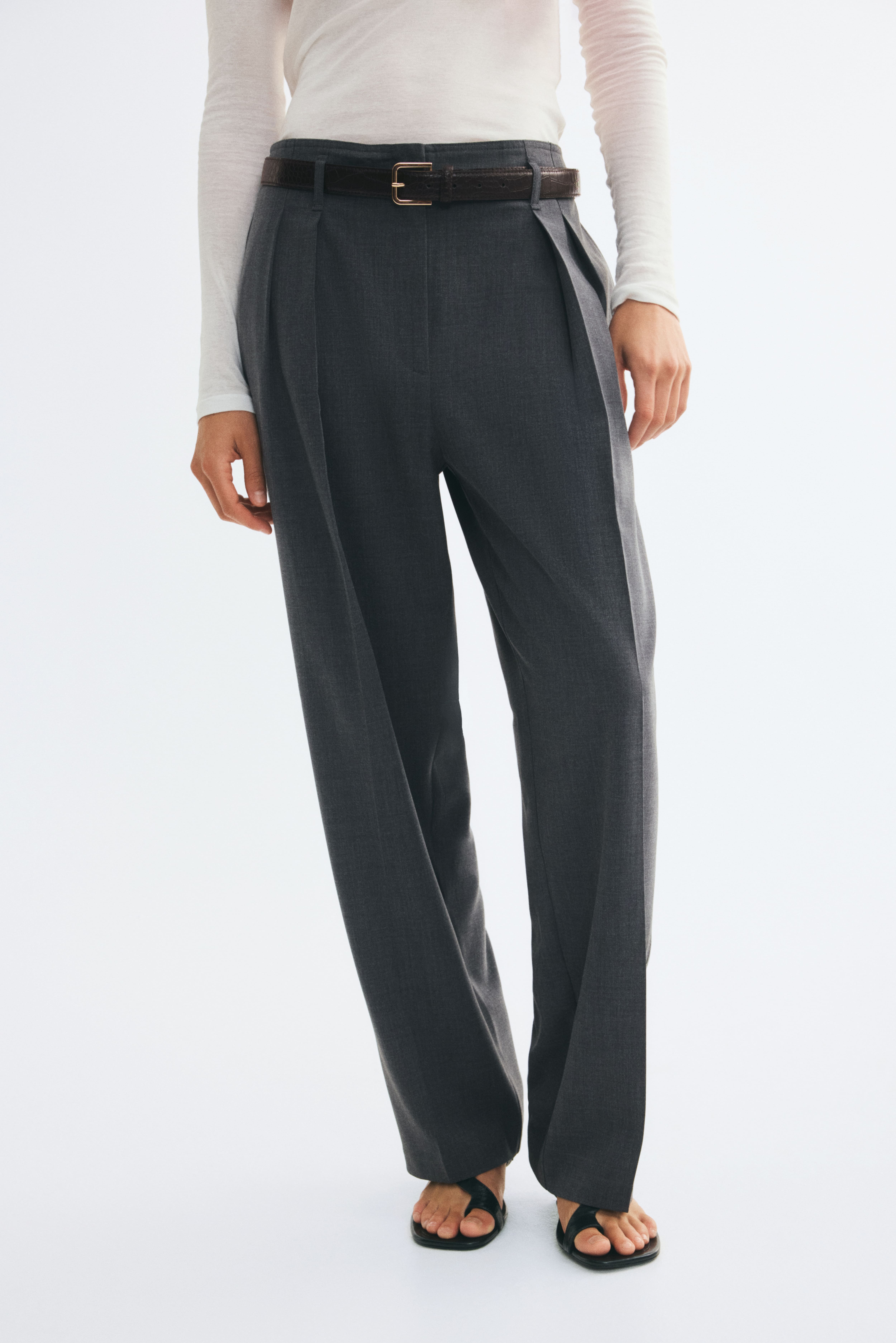 Dress Pants with Belt