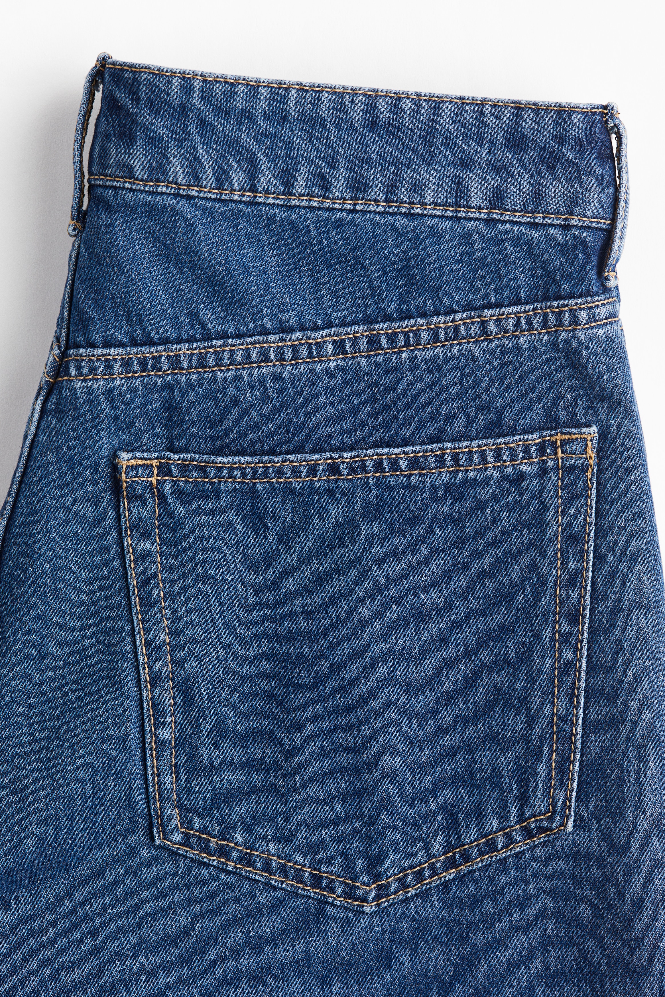 Denim Bermuda shorts