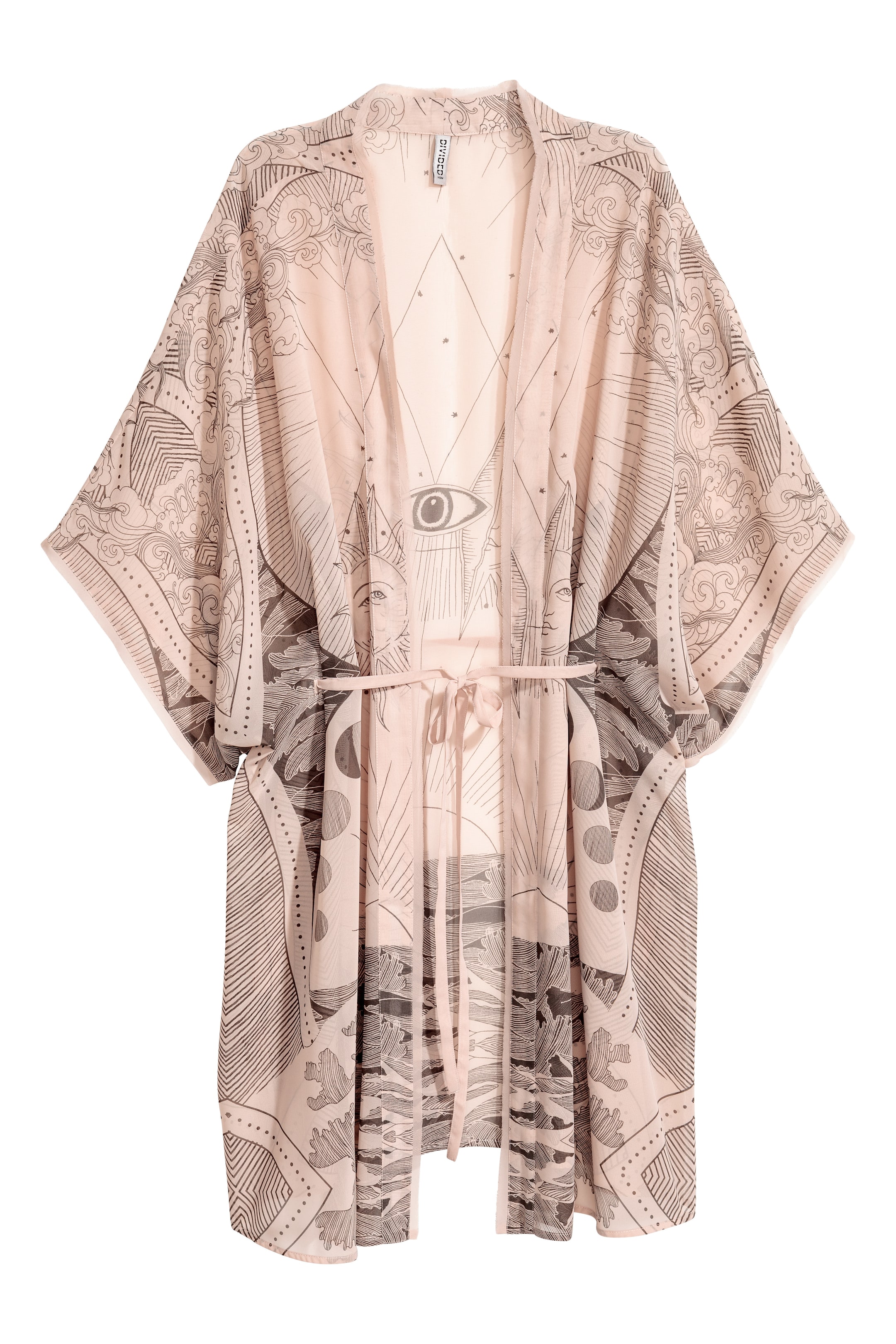 Agrandir l'image: Kimono - Poudre/motif - FEMME | H&M FR 1