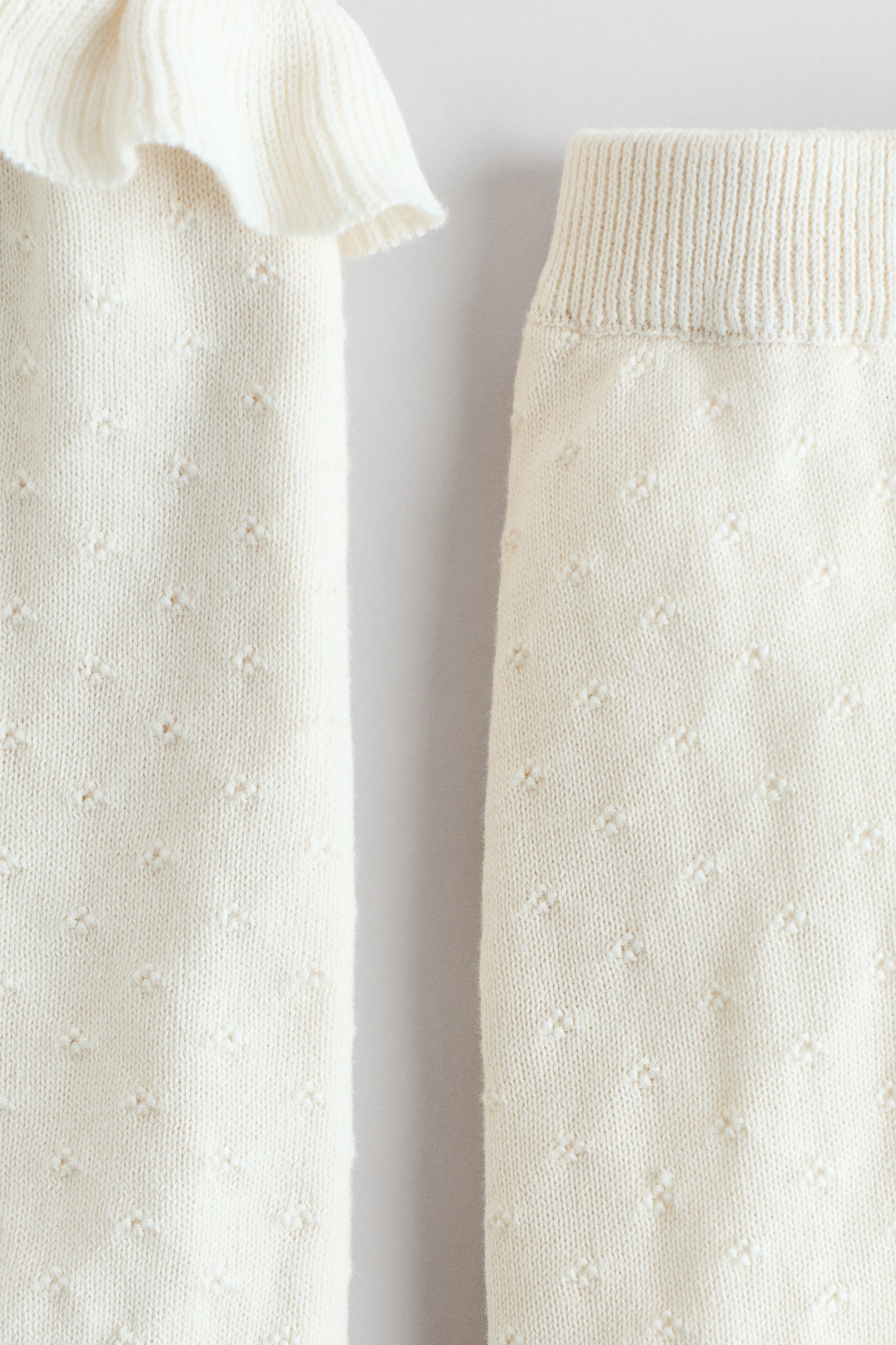 2-Piece Pointelle-Knit Set