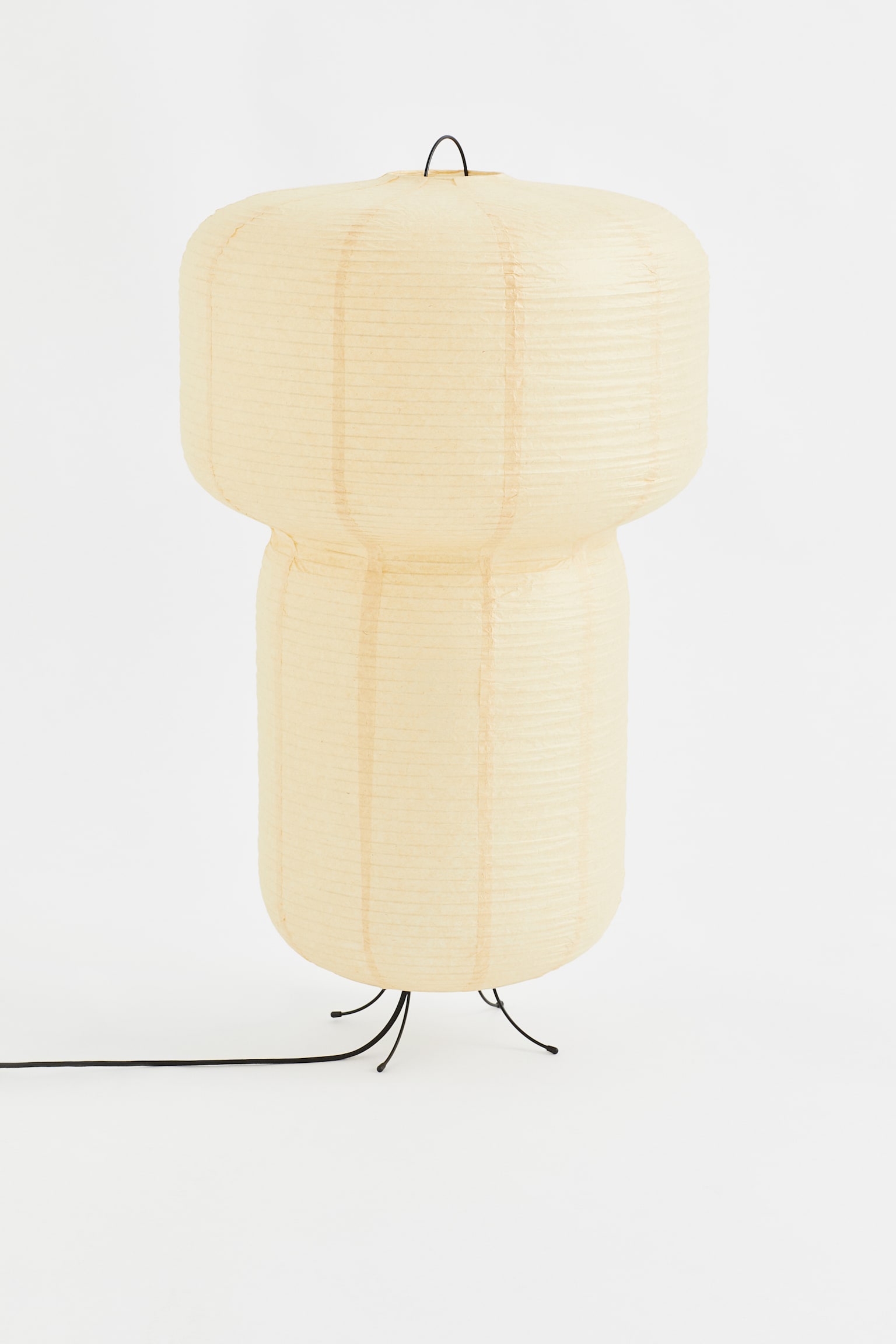 Rice paper floor lamp - Light ecru - 1