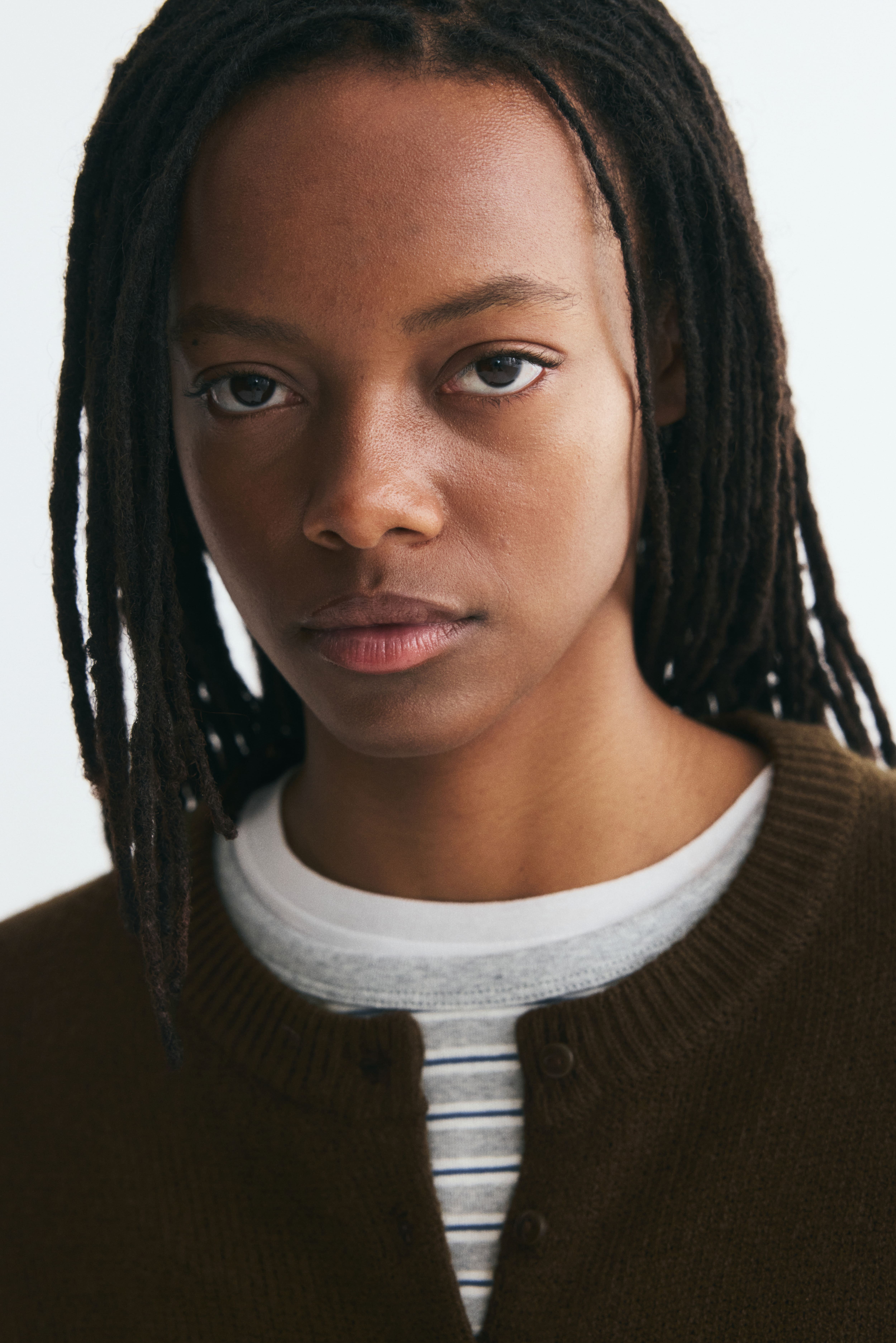 Textured-Knit Cardigan