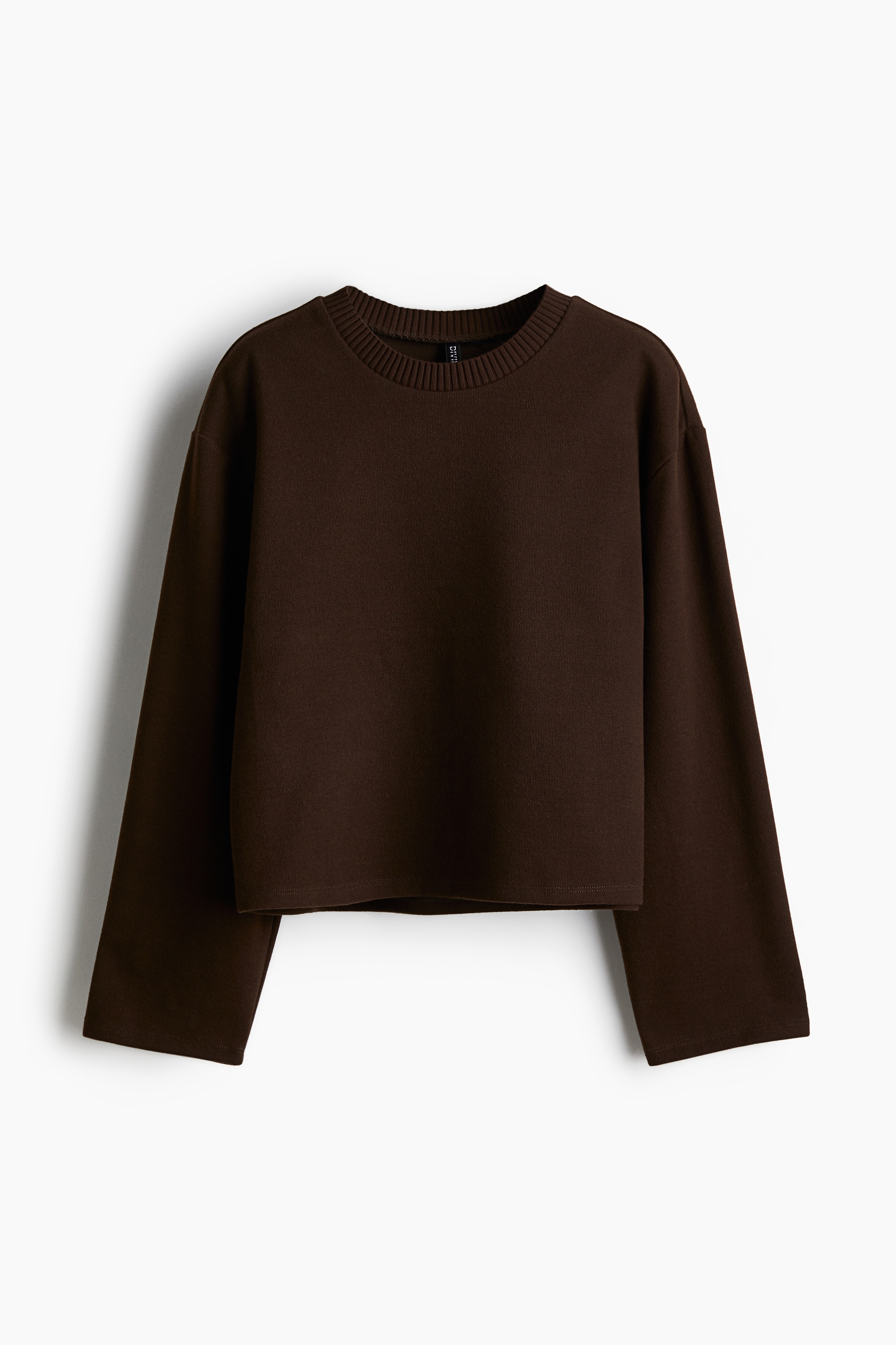 ファインニットセーター - ダークブラウン - レディース | H&M JP