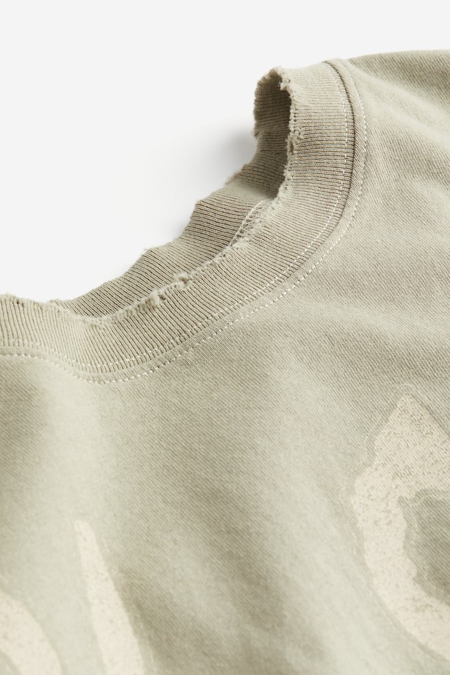 T-shirt oversize imprimé - Vert kaki clair/Korn/Beige clair/The British Museum/Beige clair/Hot Wheels/Crème/Johnny Cash/dc/dc/dc/dc/dc - 4