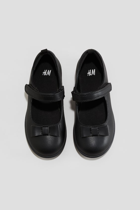 Детские балетки H&M Bow-Detail Ballet Flats