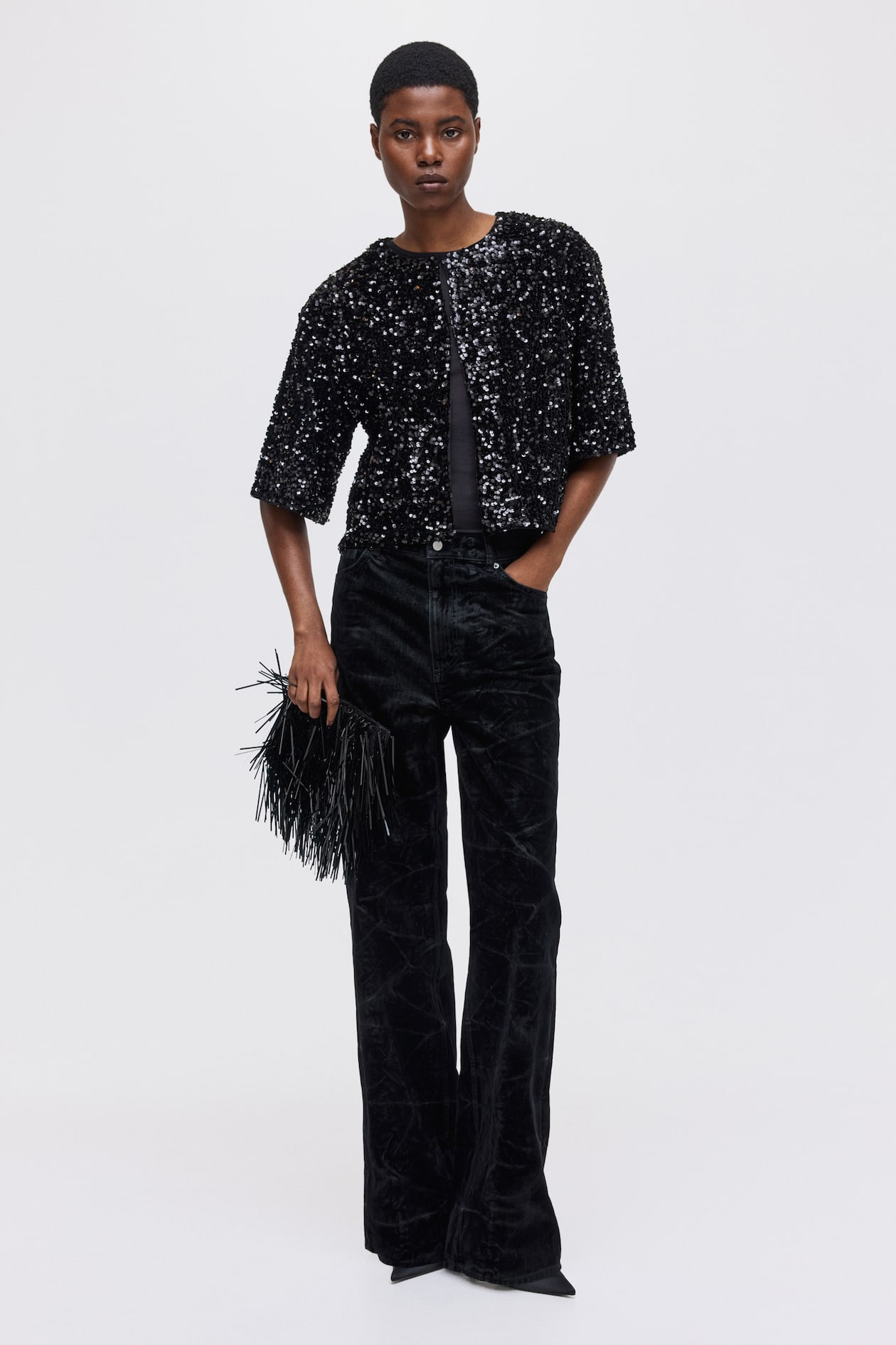 Sequined Cardigan - image 3