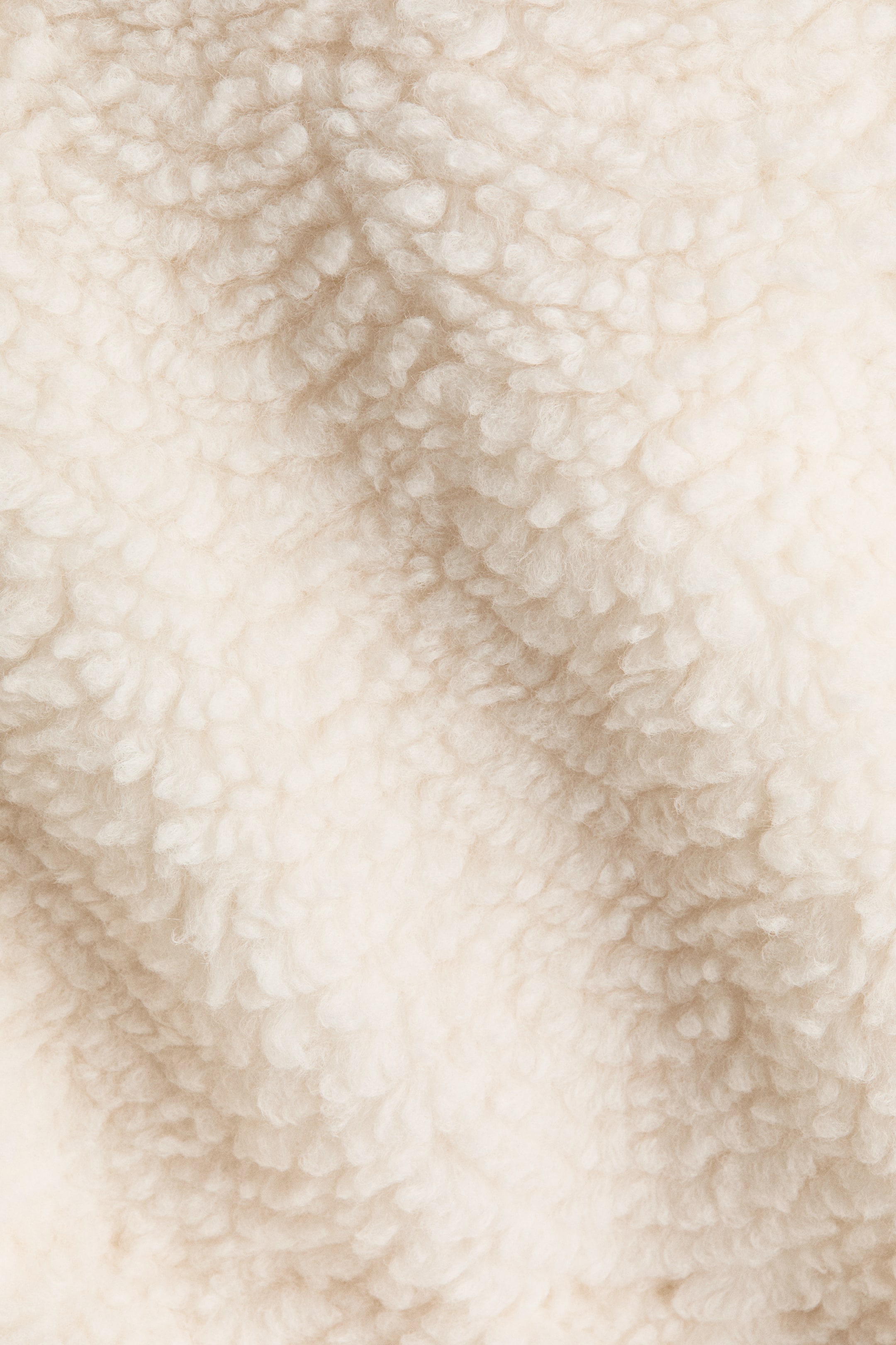 拡大画像を表示: テディパファーベスト - クリーム - レディース | H&M JP 6