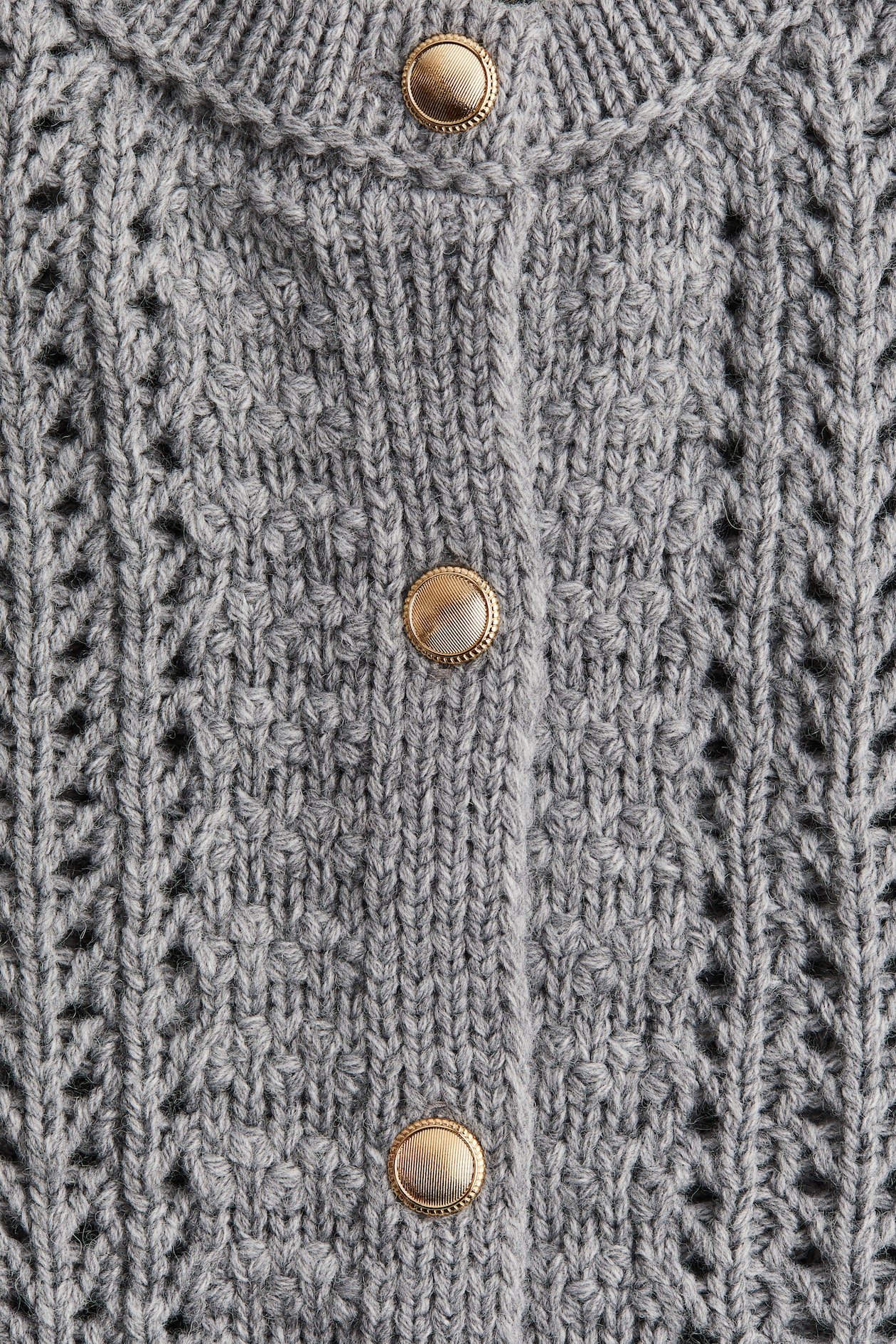 Pointelle-Knit Cardigan - image 2