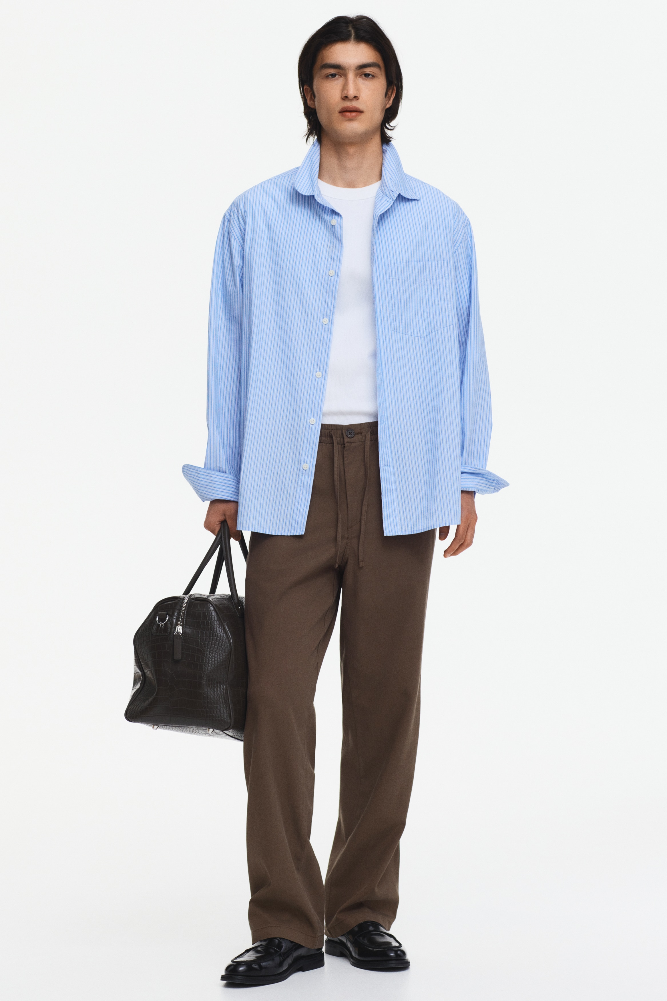 Pantaloni Relaxed Fit - Talpa/Nero/Beige