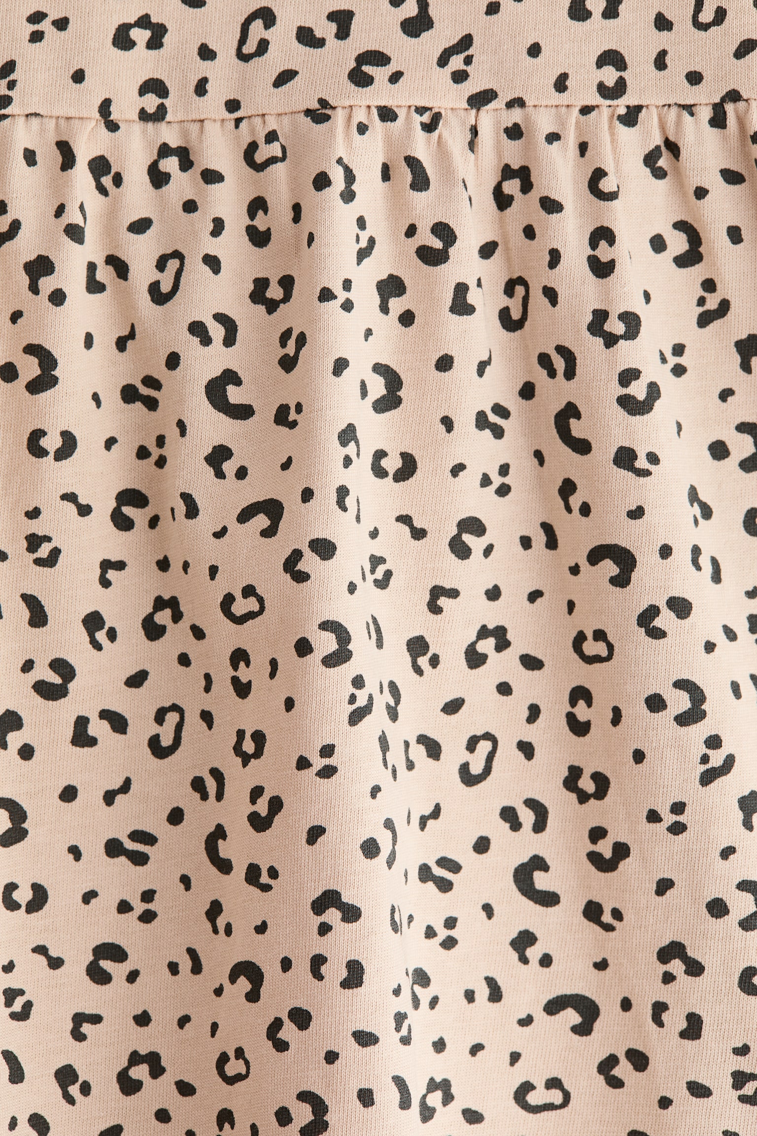 Vestido estampado de algodón - Beige claro/Diseño de leopardo/Rosa claro/Corazones/Rosa claro/Corazones/Rosa/Rayado - 2