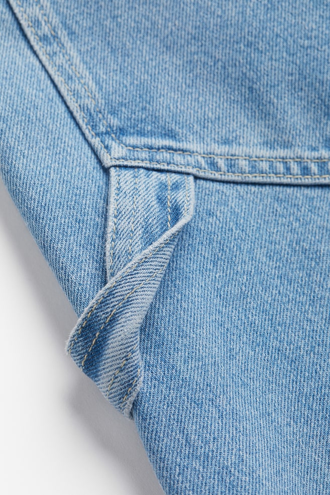 Workwear Straight Jeans - Denimblå - 2