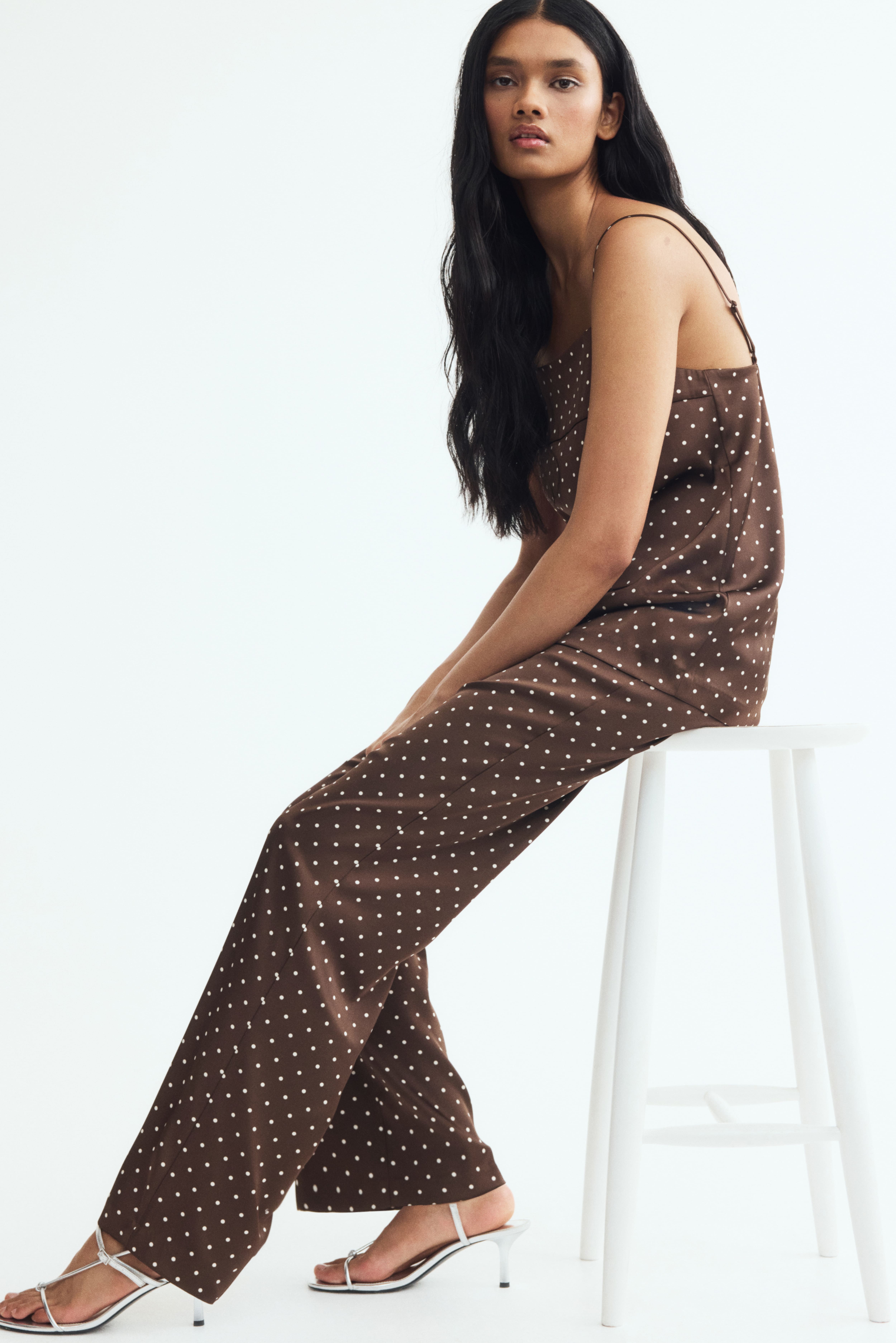 Satin Pull-On Pants