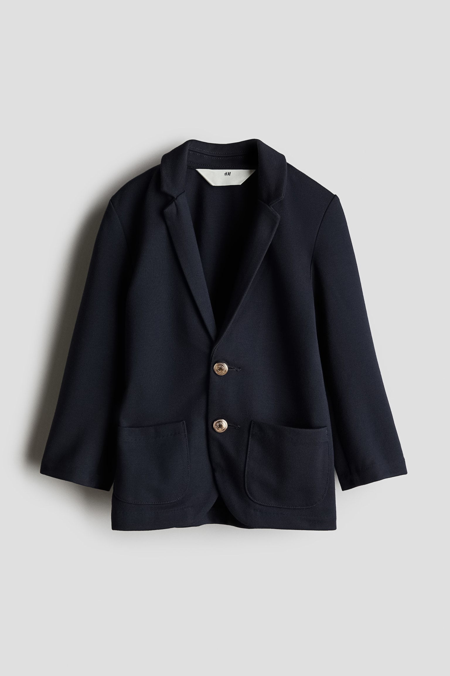 Jersey blazer - Dark blue - 1