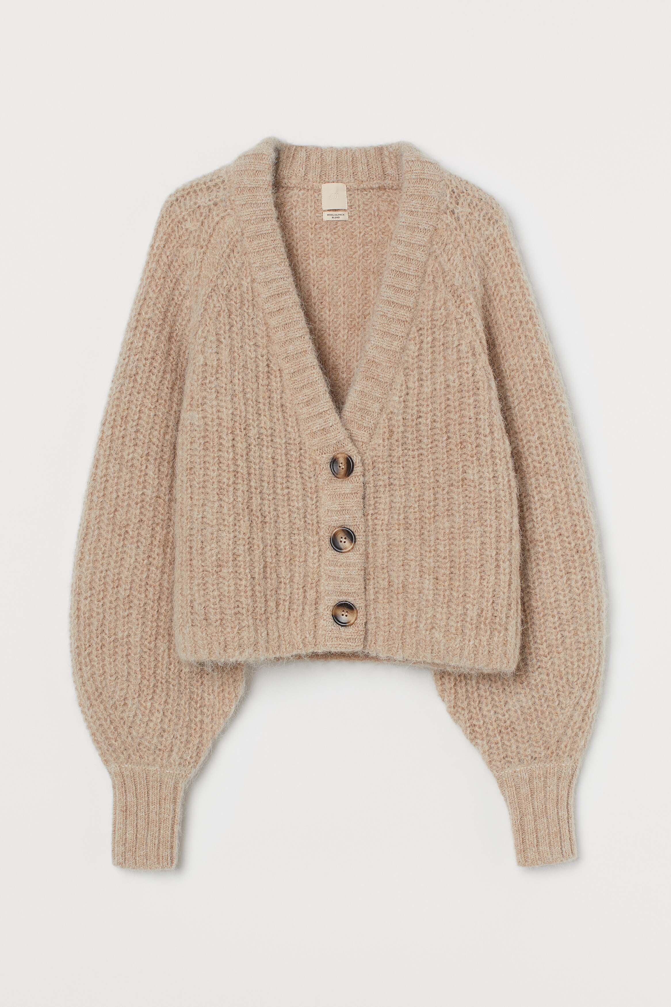 H&m beige cardigan hotsell