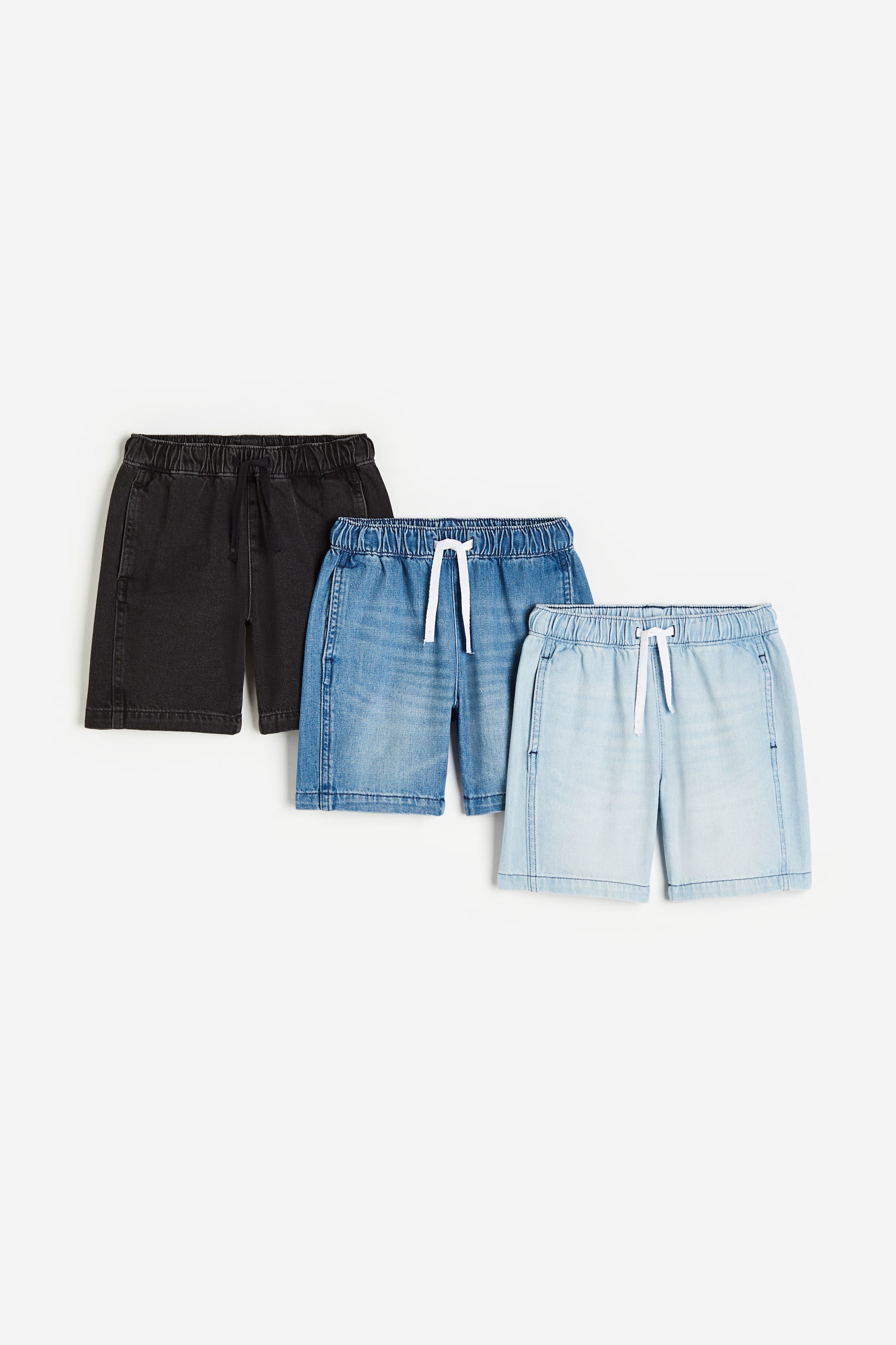 3-pack Denim Shorts