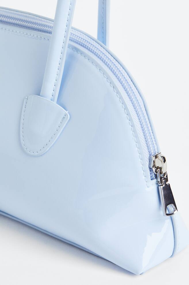 Small shoulder bag - Light blue/White/Light beige/Green - 5