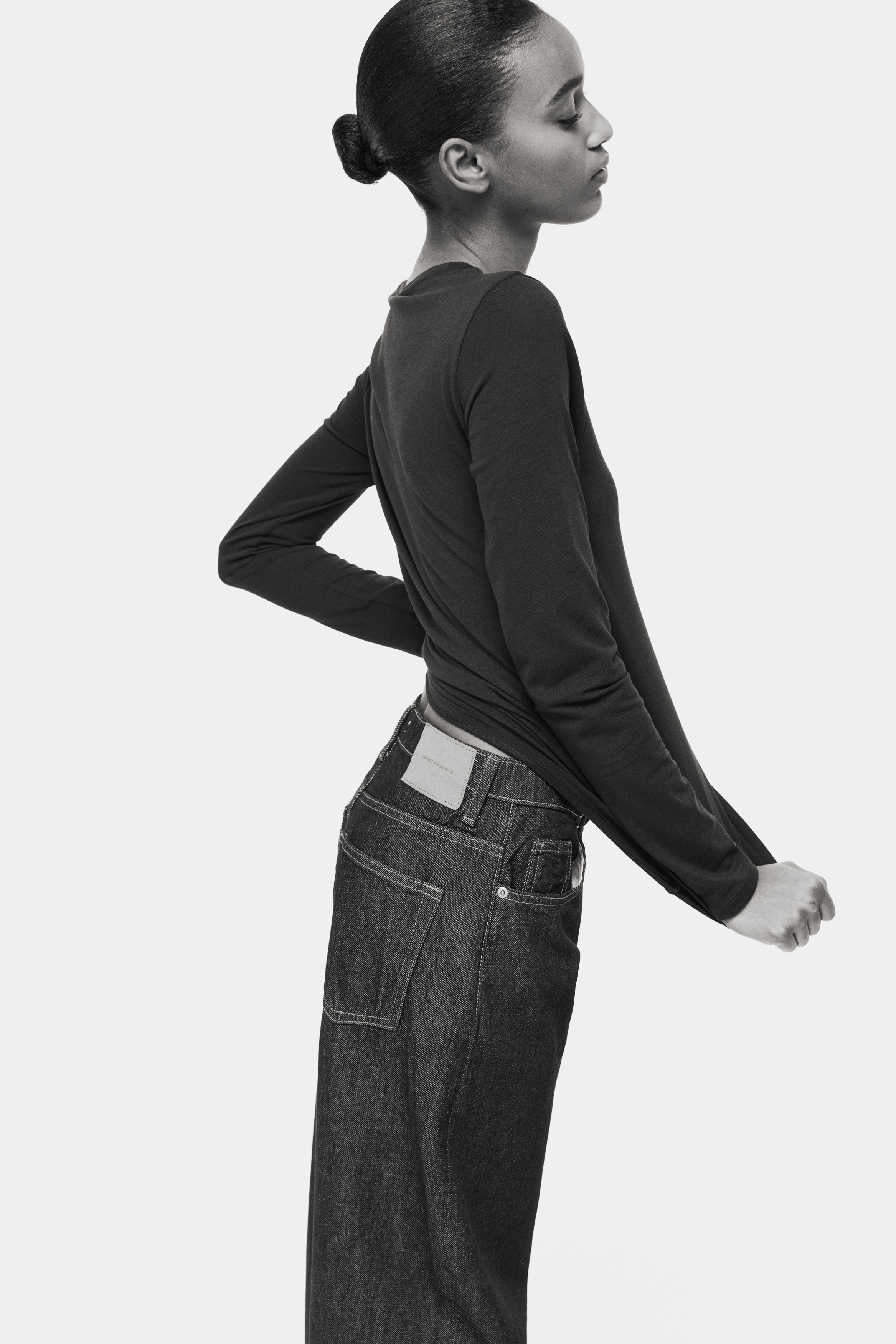 Fitted cotton top