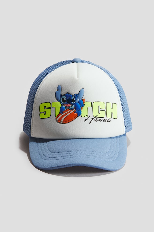 Trucker Cap - Dusty blue/Lilo & Stitch - 1