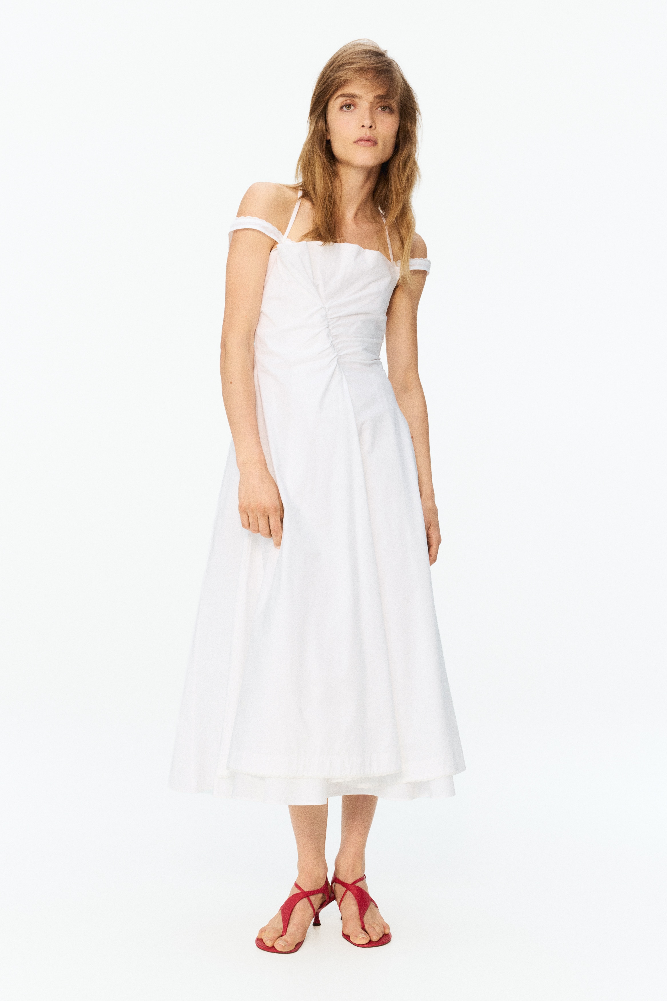 Layered Poplin Dress from H&M - $119