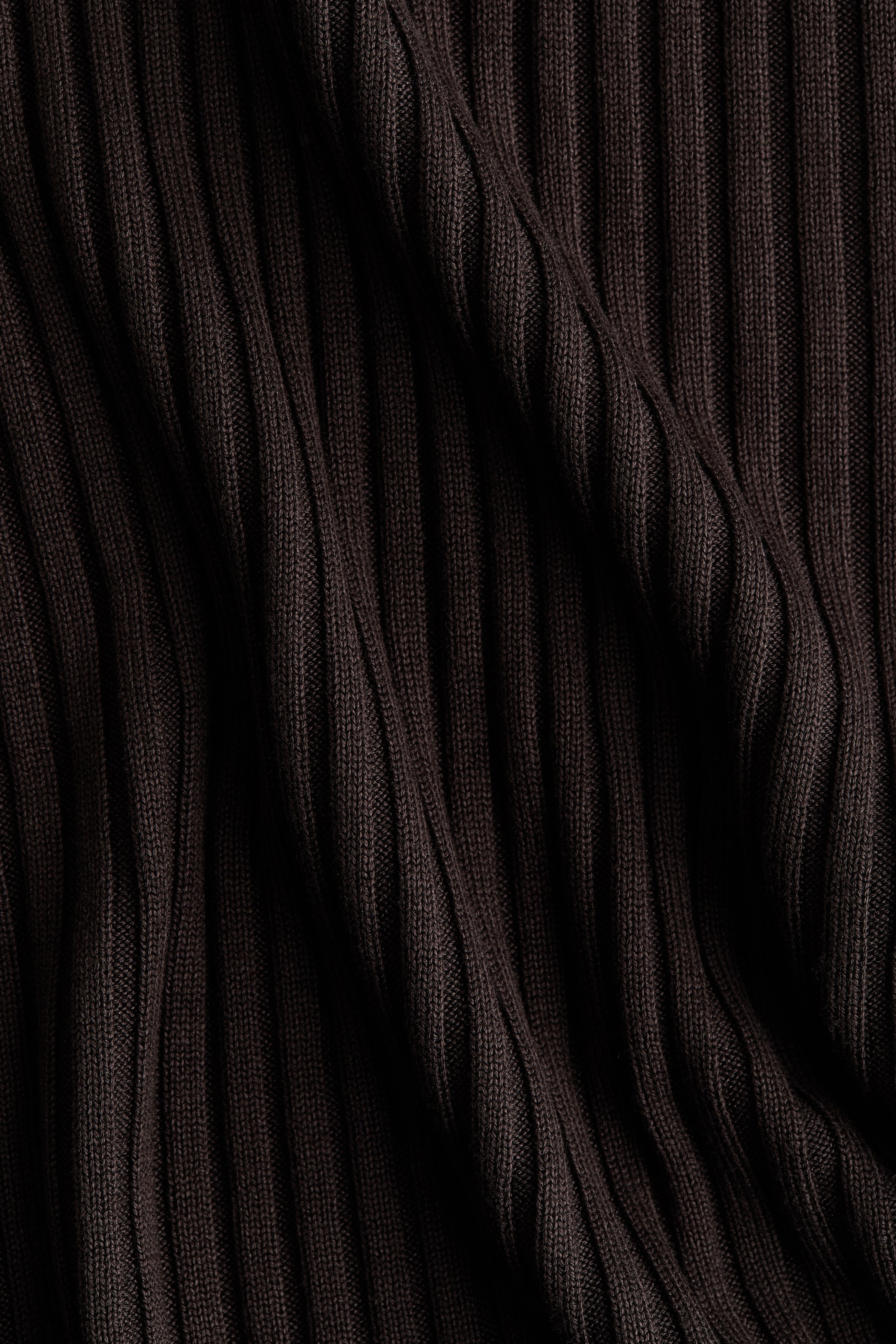 Rib-Knit Viscose Top