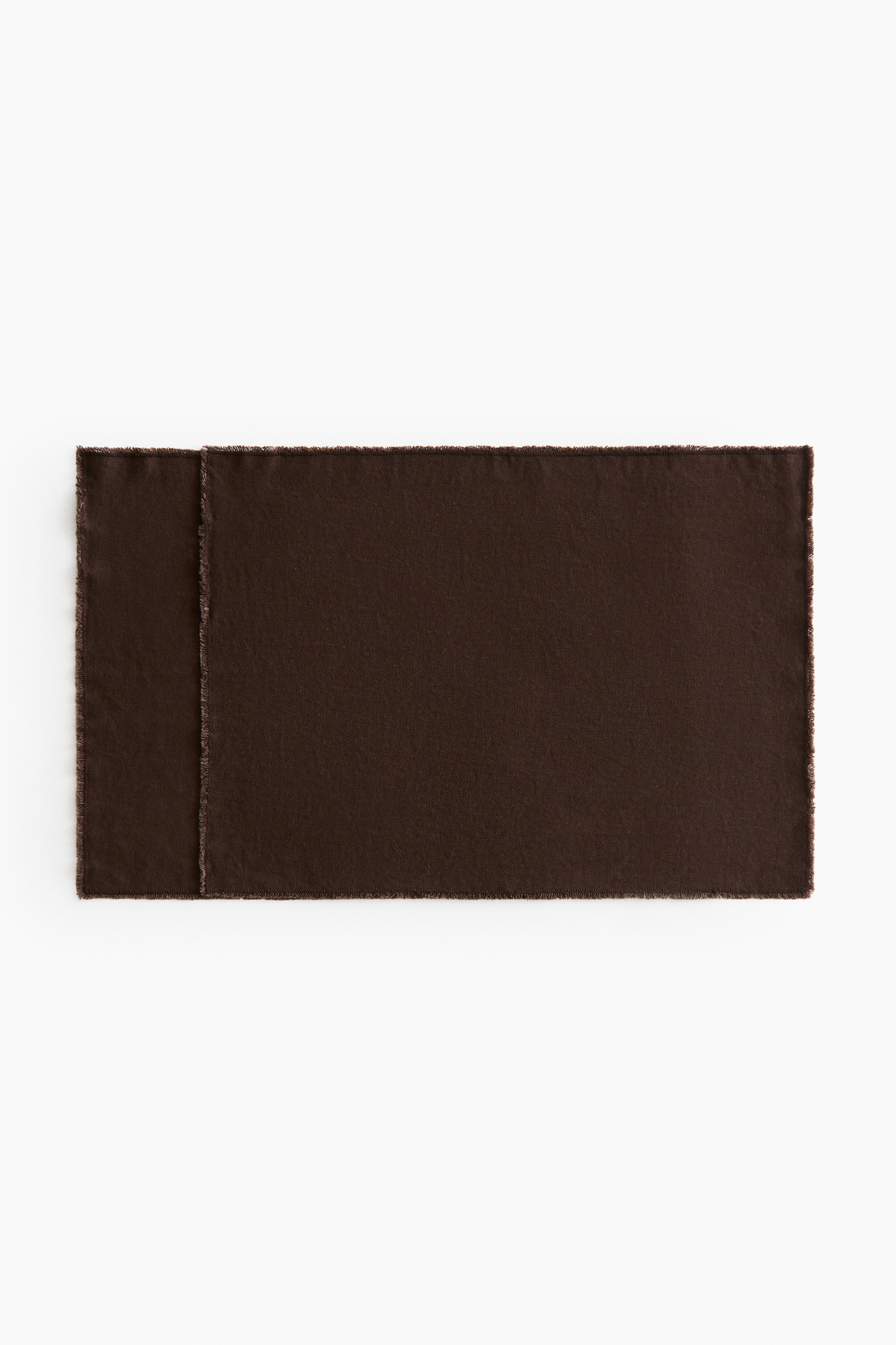 2-Pack Linen-Blend Placemats
