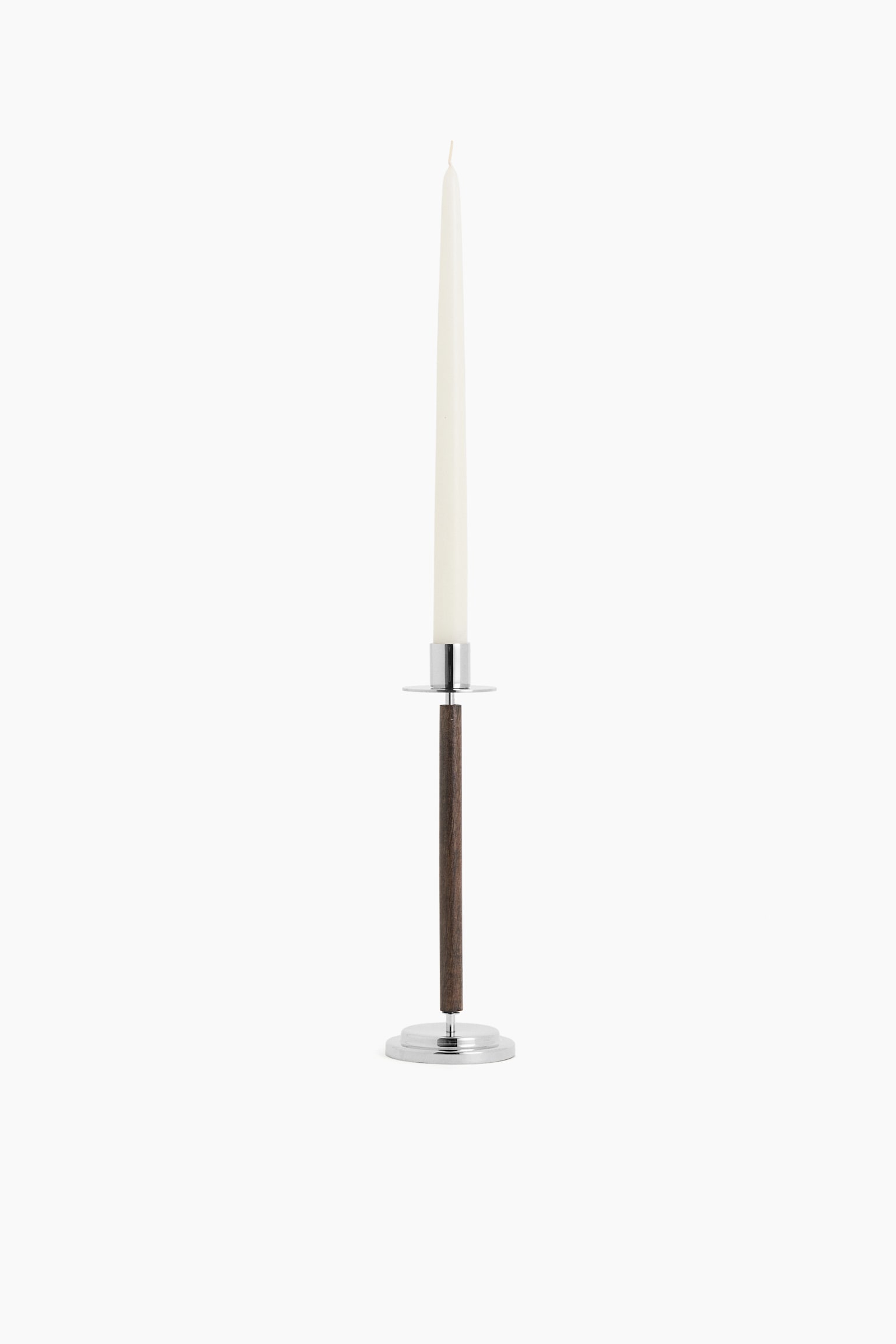 Tall candlestick - Dark brown - 1