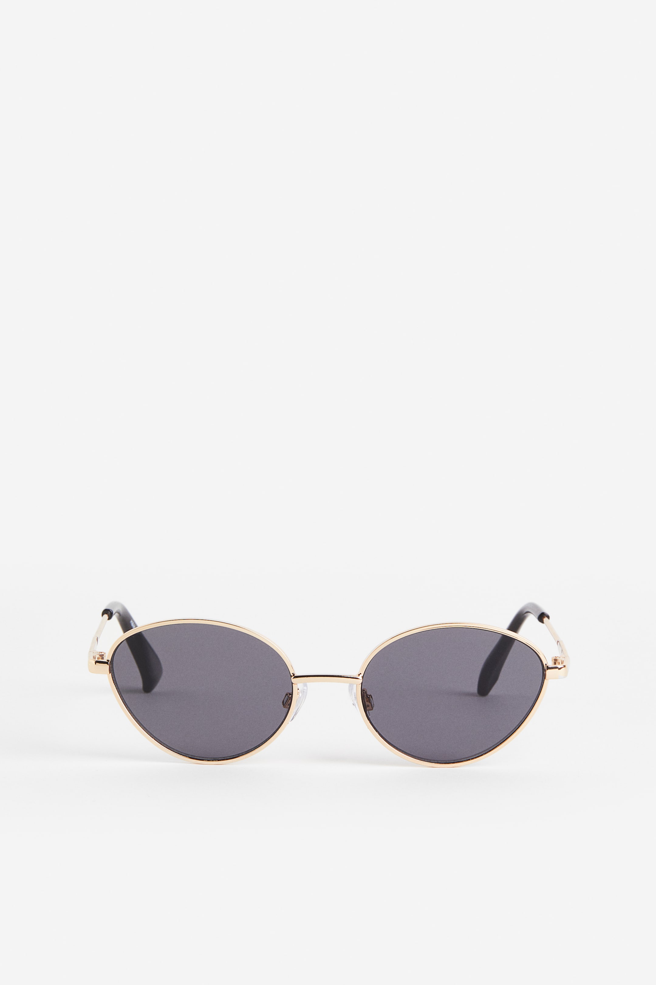 Ovale Sonnenbrille - Goldfarben/Schwarz - Ladies | H&M DE 